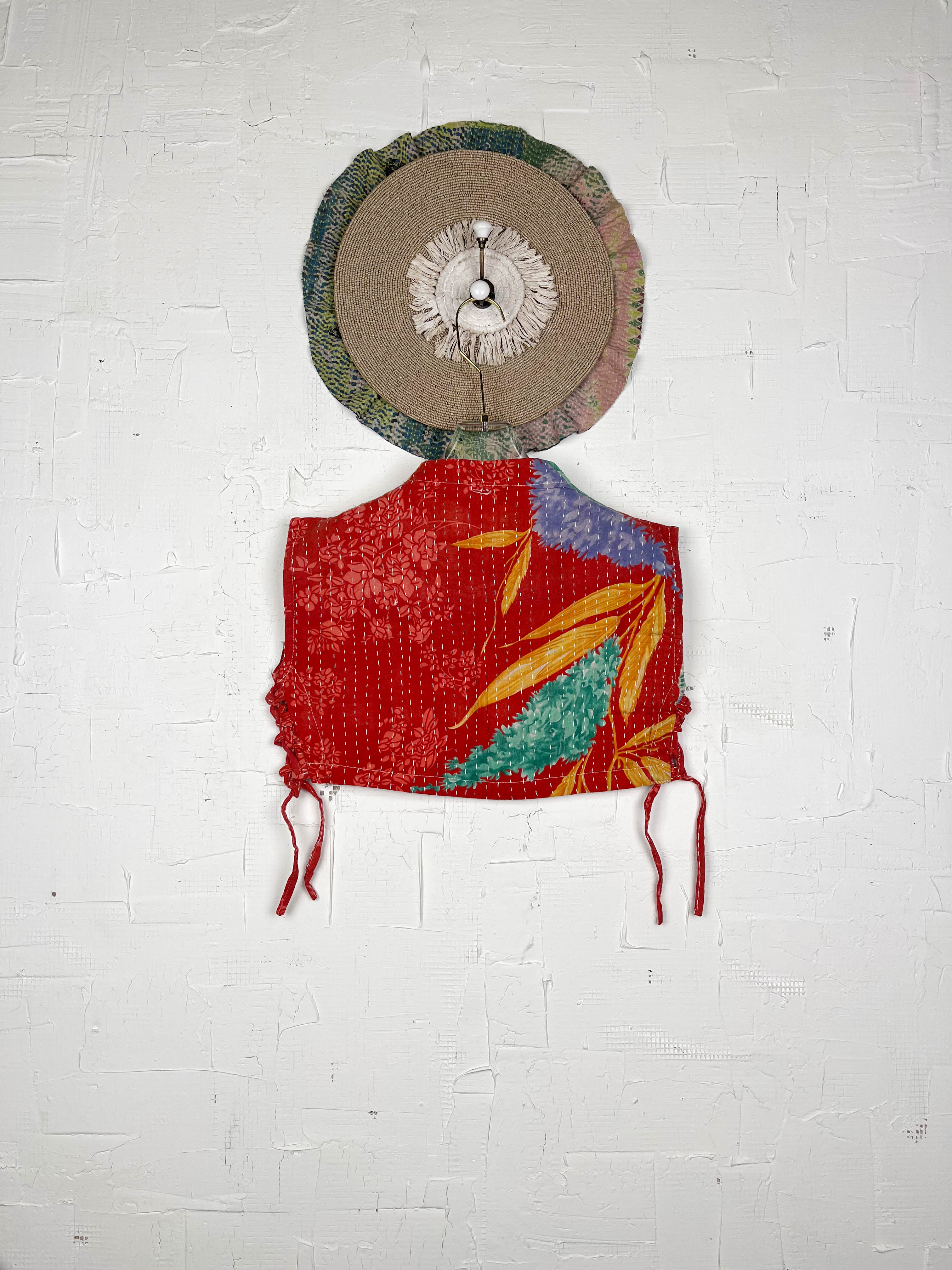 Unique crop top - Love Protect Sustain