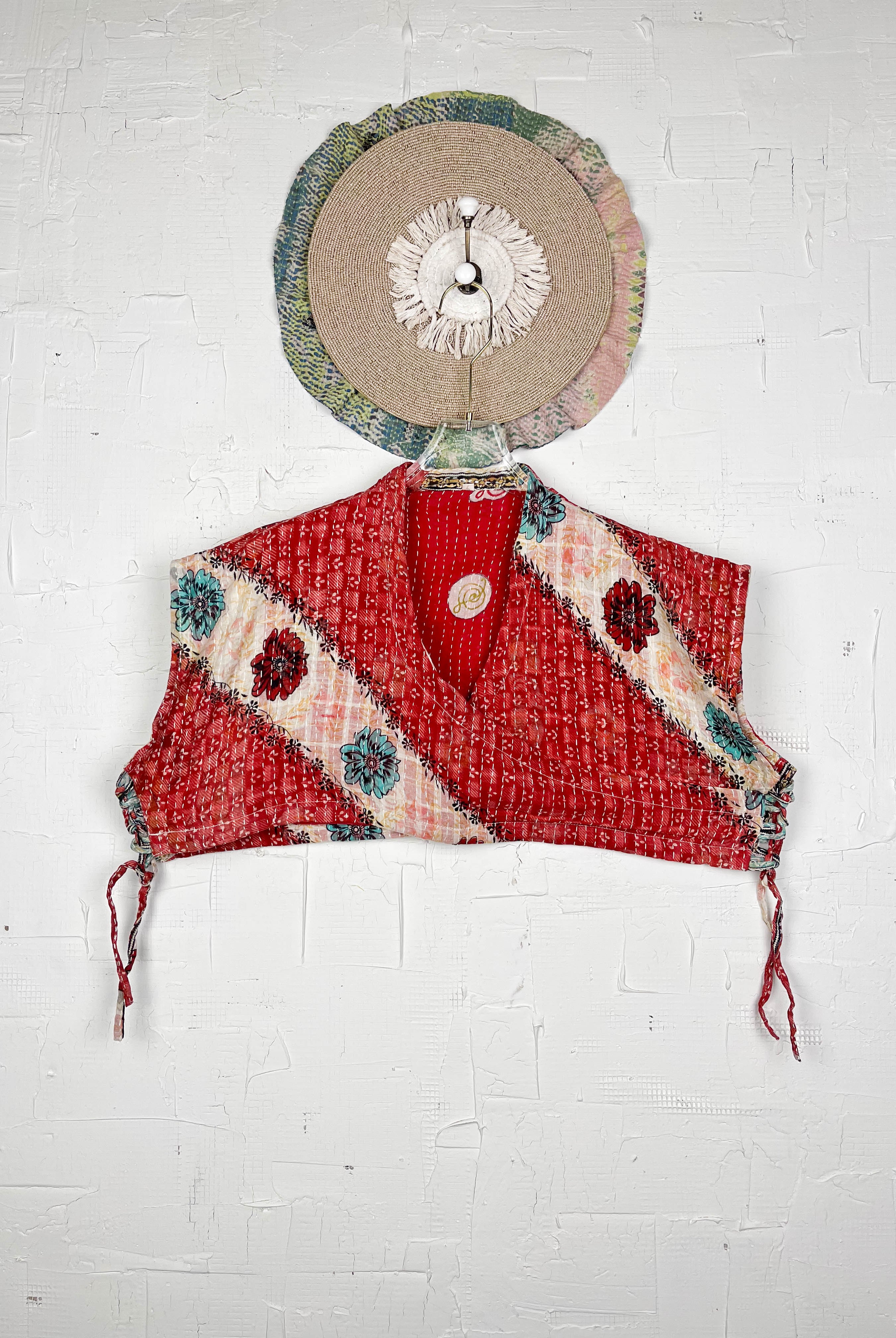 Unique crop top - Love Protect Sustain