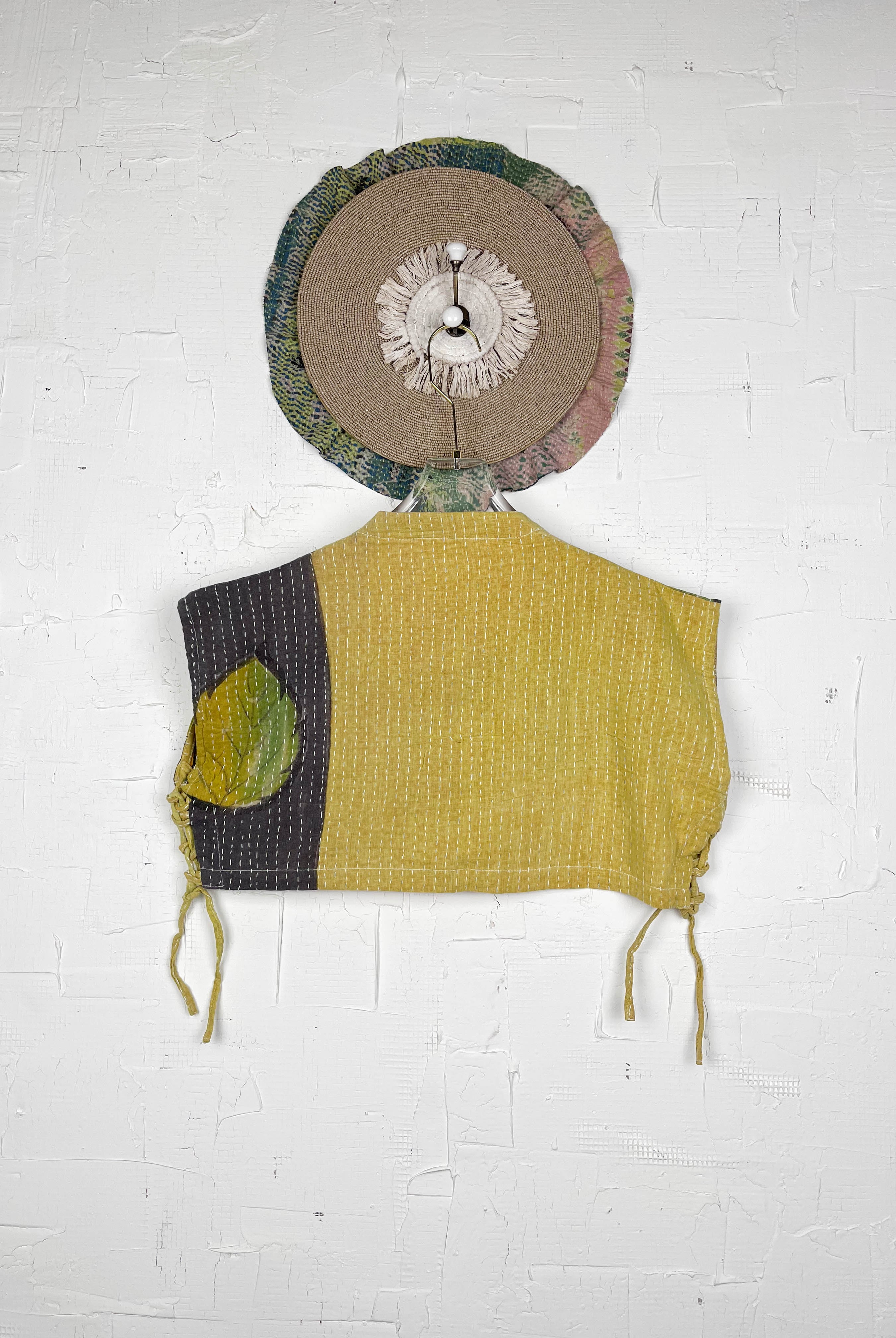 Unique crop top - Love Protect Sustain