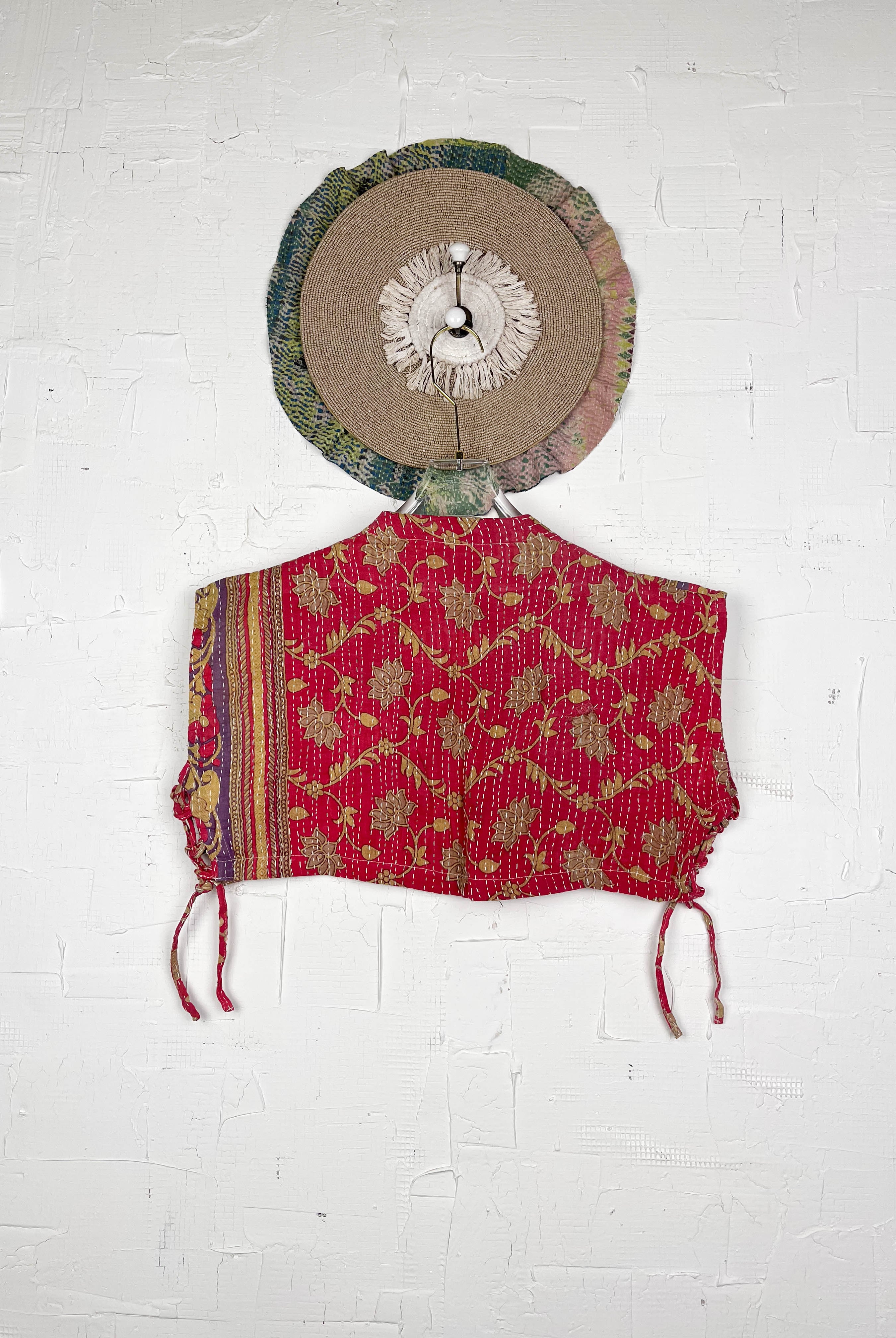 Unique crop top - Love Protect Sustain