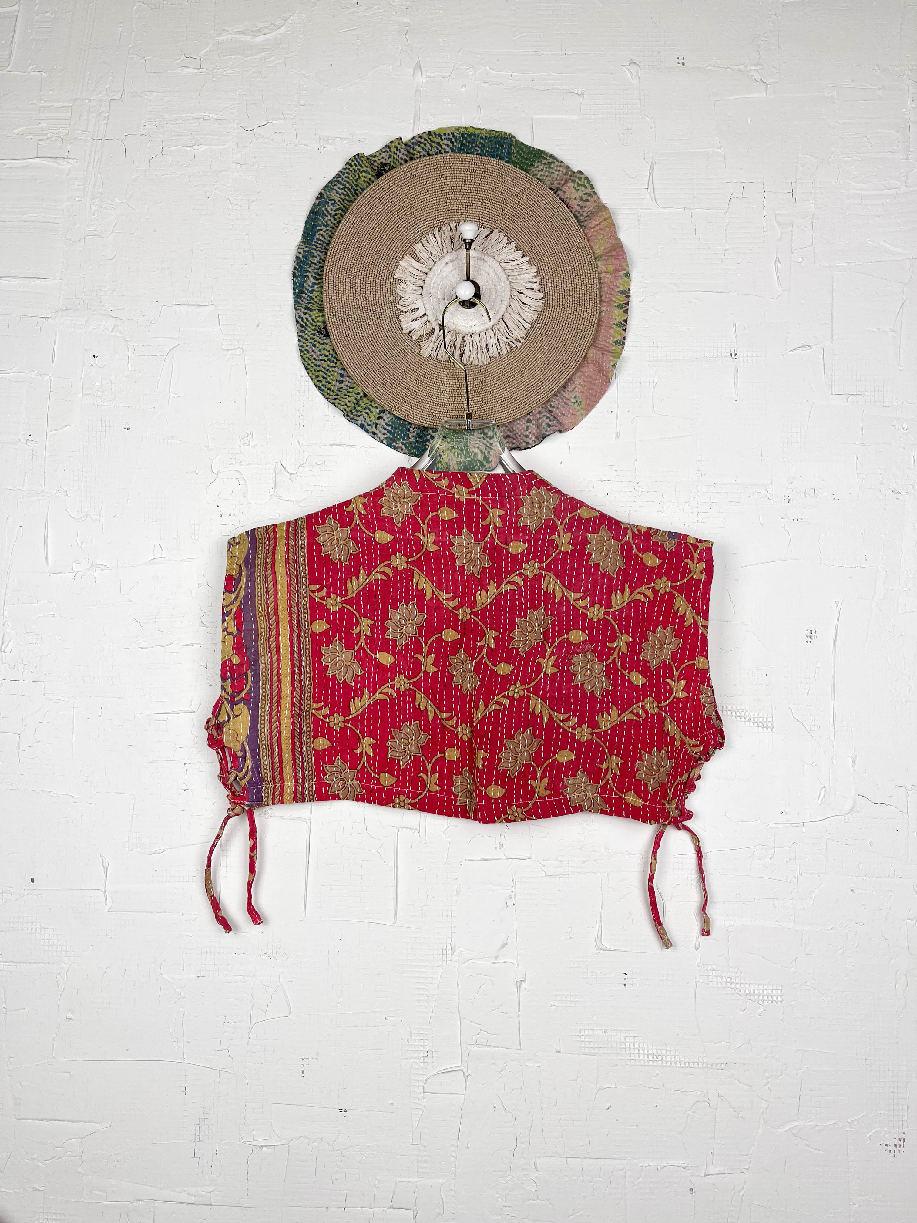 Unique crop top - Love Protect Sustain