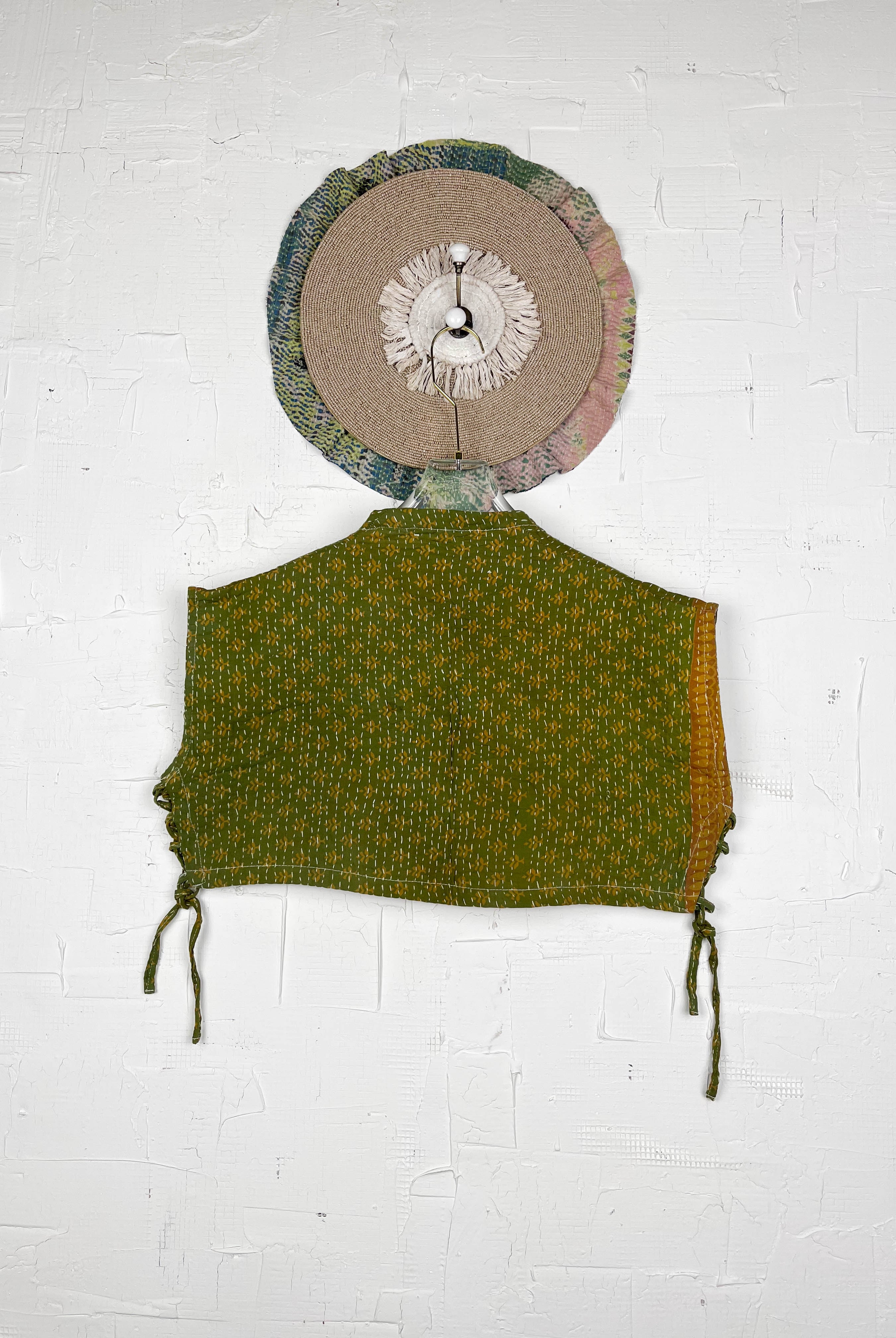 Unique crop top - Love Protect Sustain