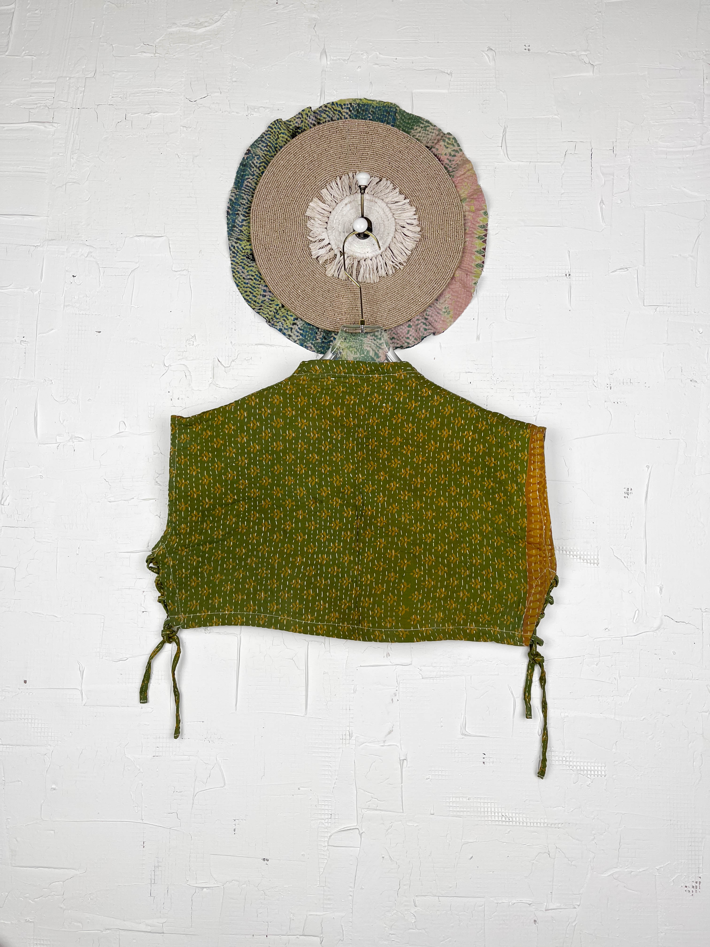 Unique crop top - Love Protect Sustain