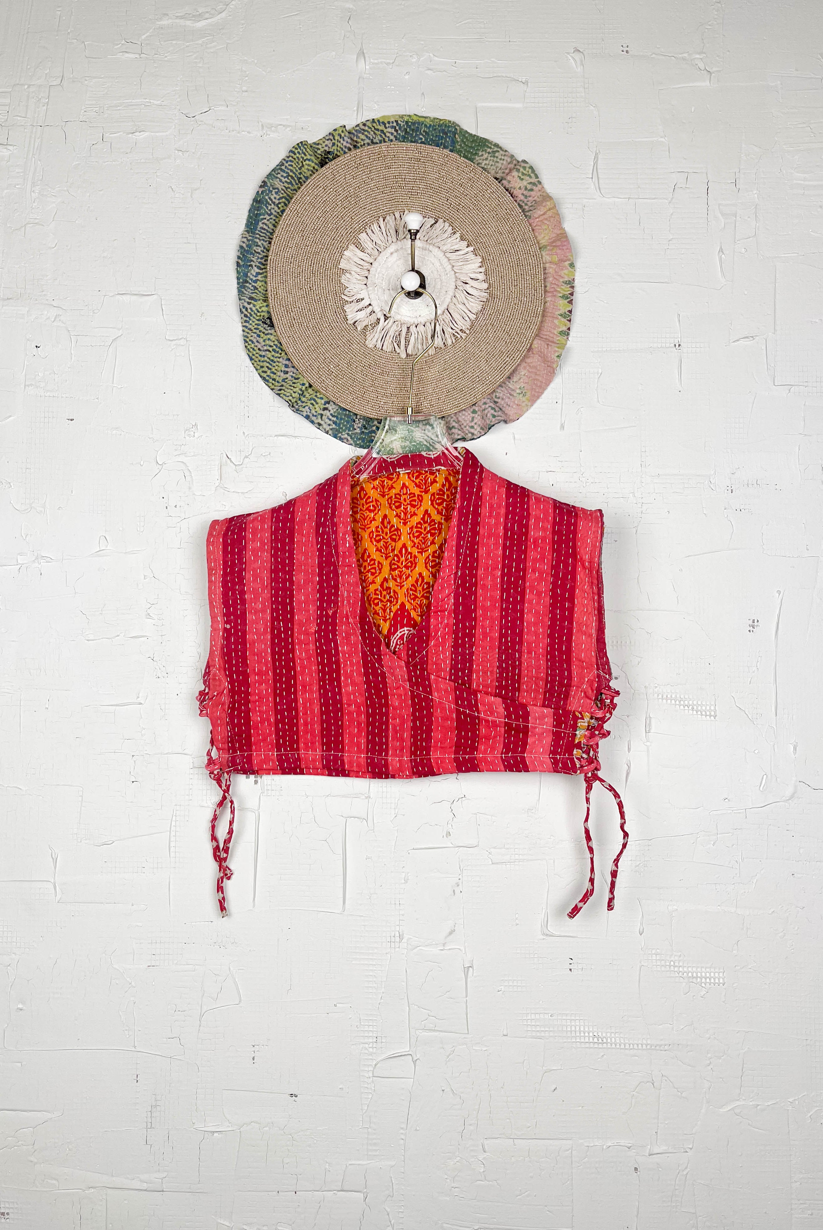 Unique crop top - Love Protect Sustain