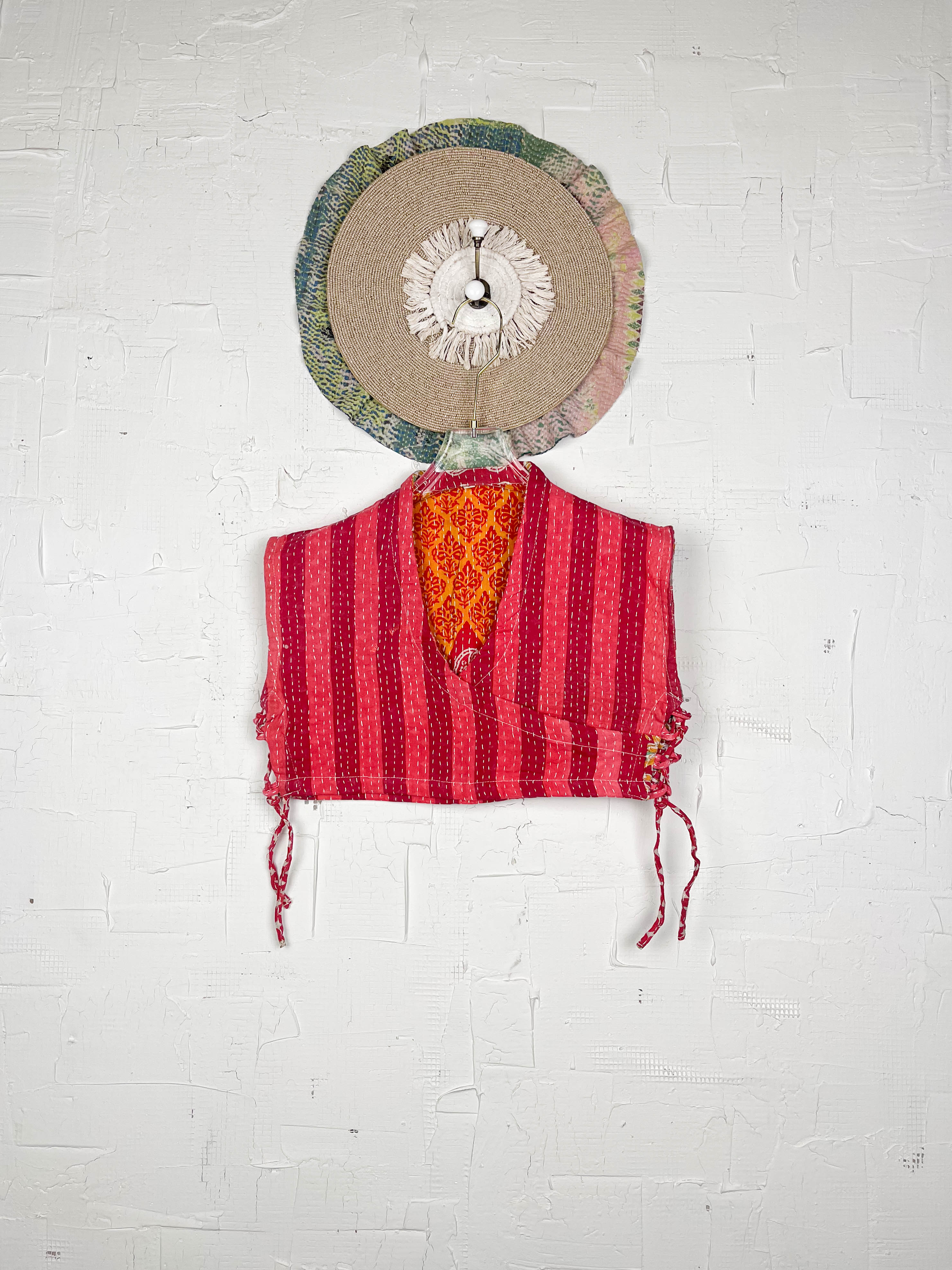 Unique crop top - Love Protect Sustain