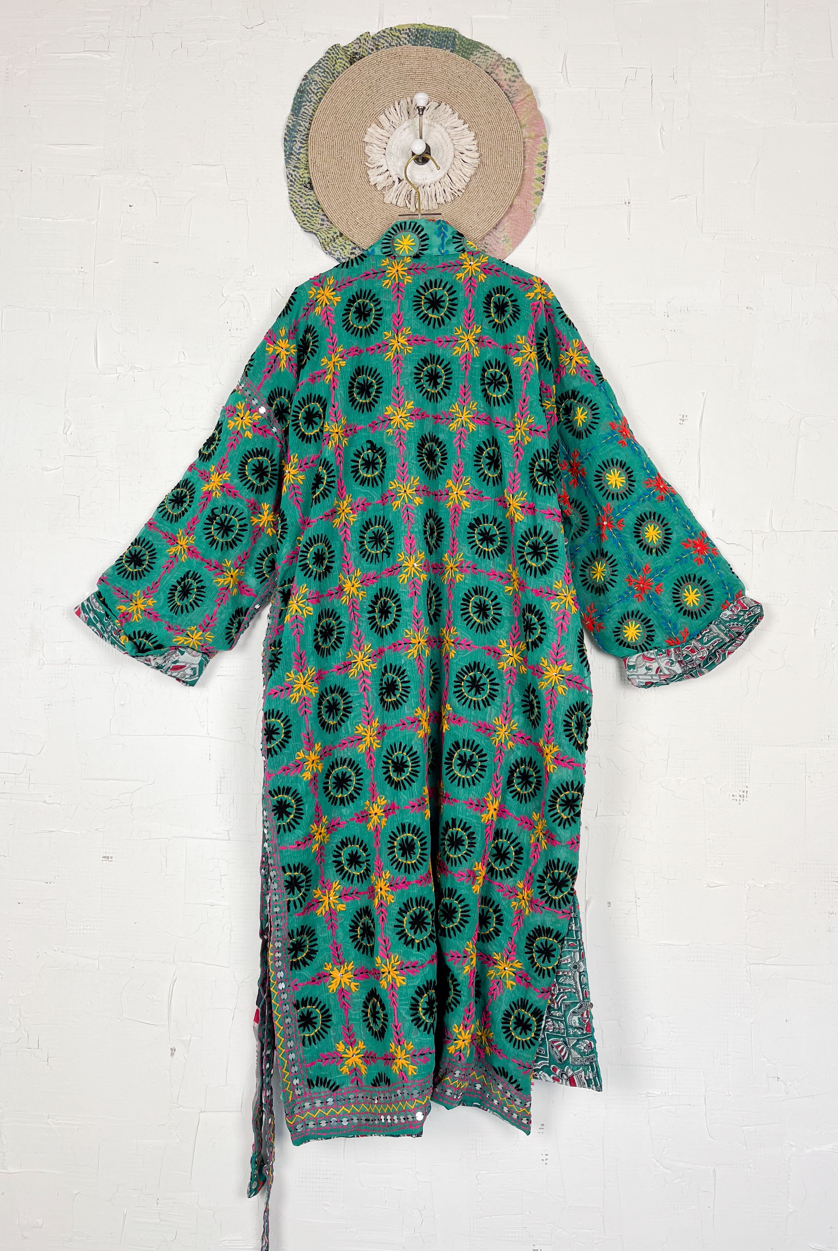 Unique kimono robe - Love Protect Sustain