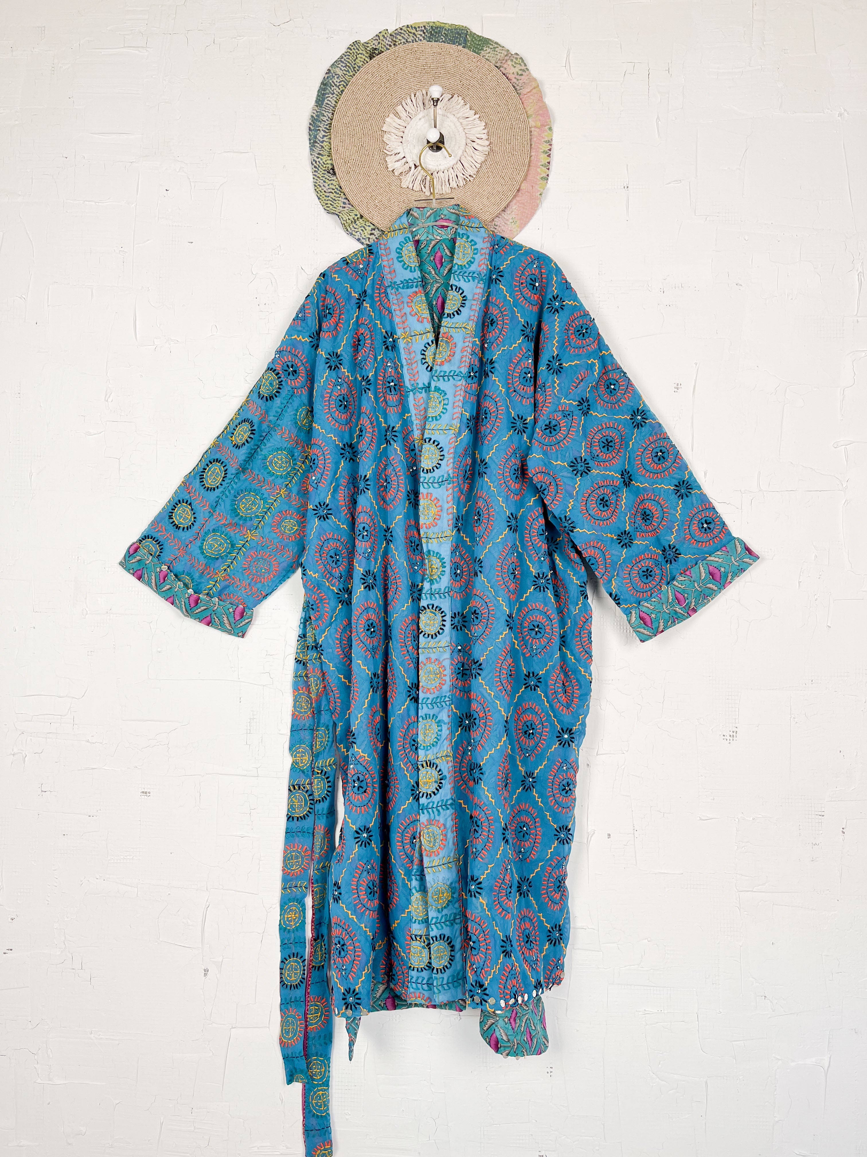 Unique kimono robe - Love Protect Sustain