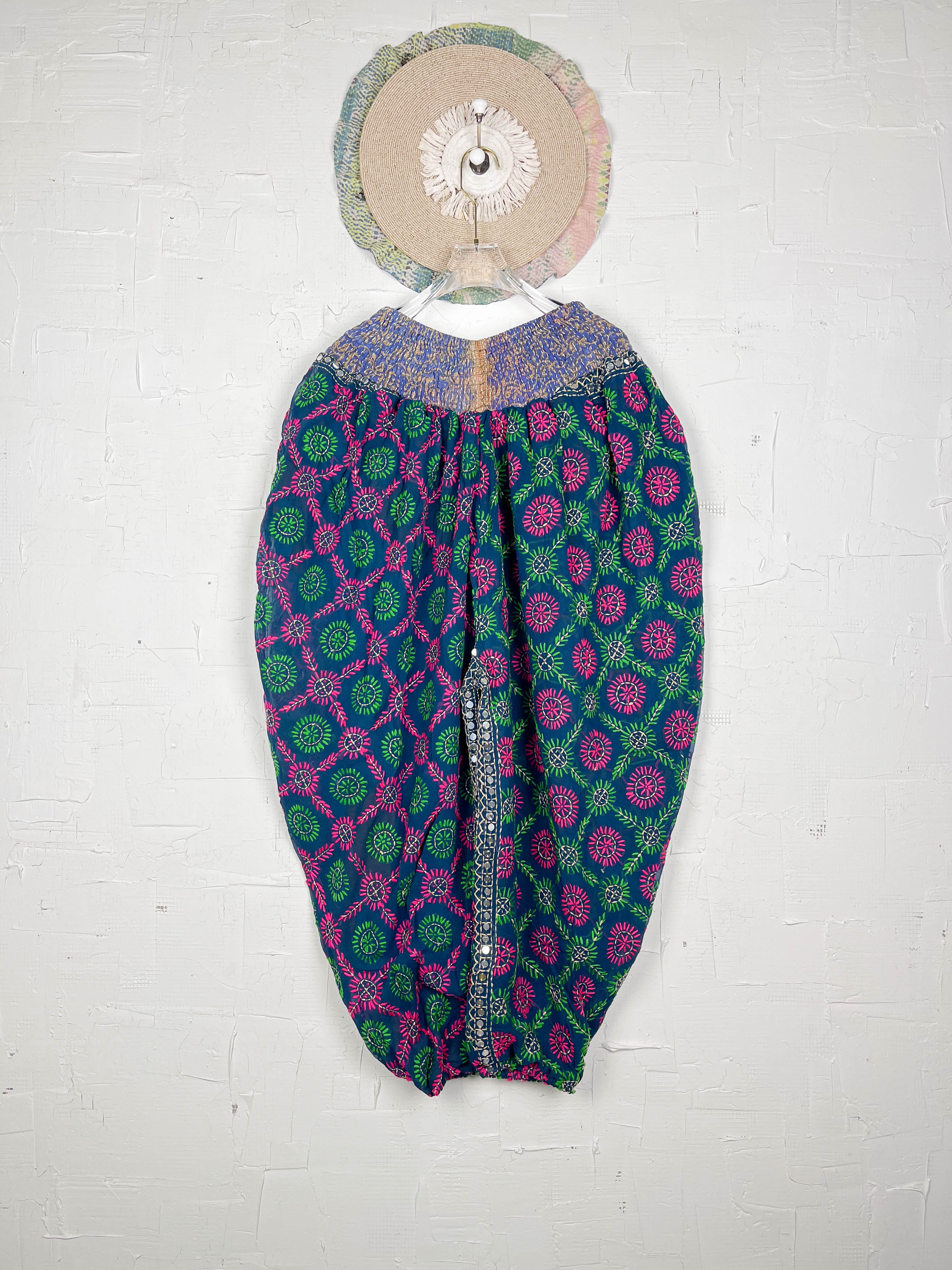 Unique pattern pants For positive energy- Love Protect Sustain