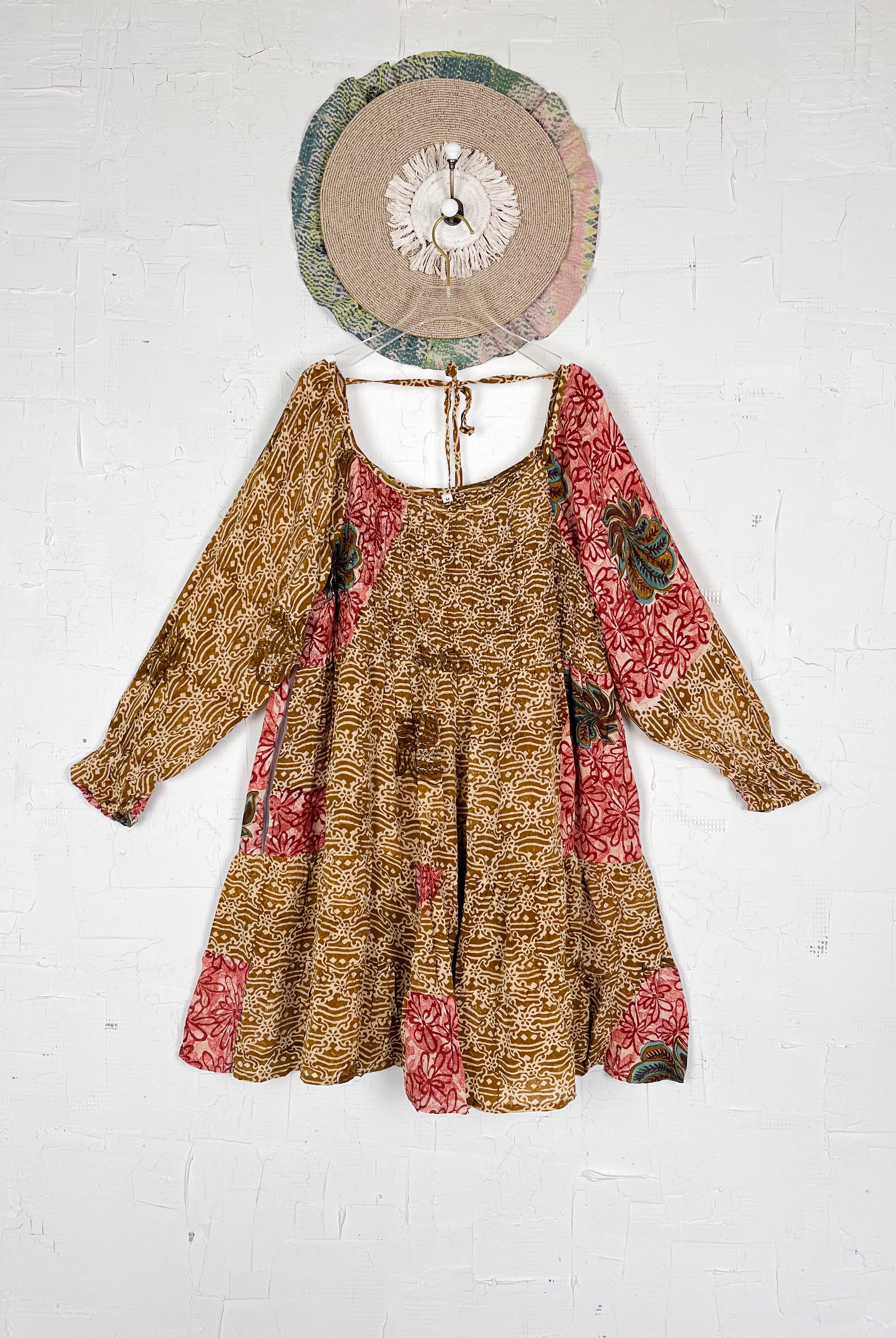 Unique print dress - Love Protect Sustain