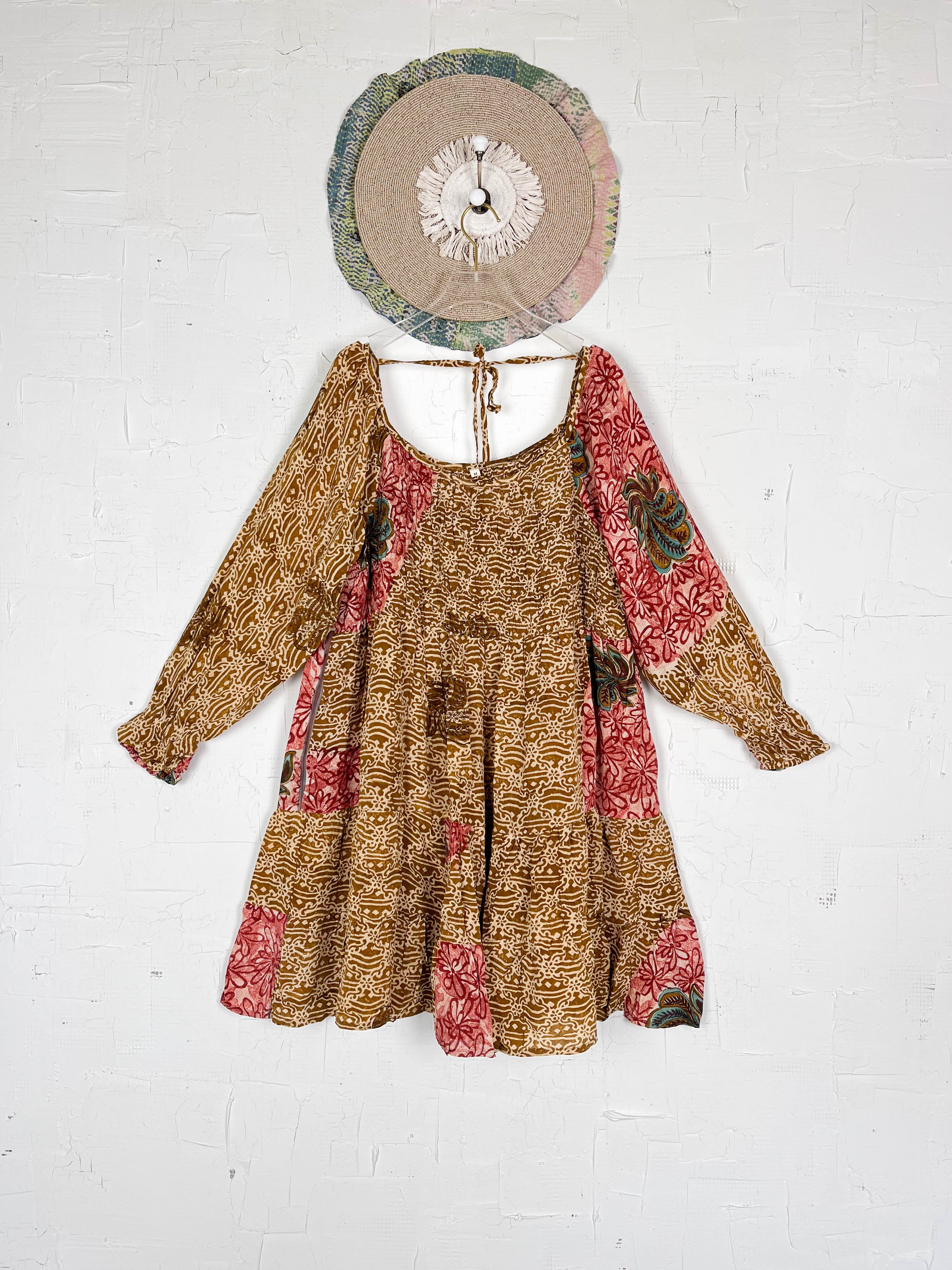 Unique print dress - Love Protect Sustain