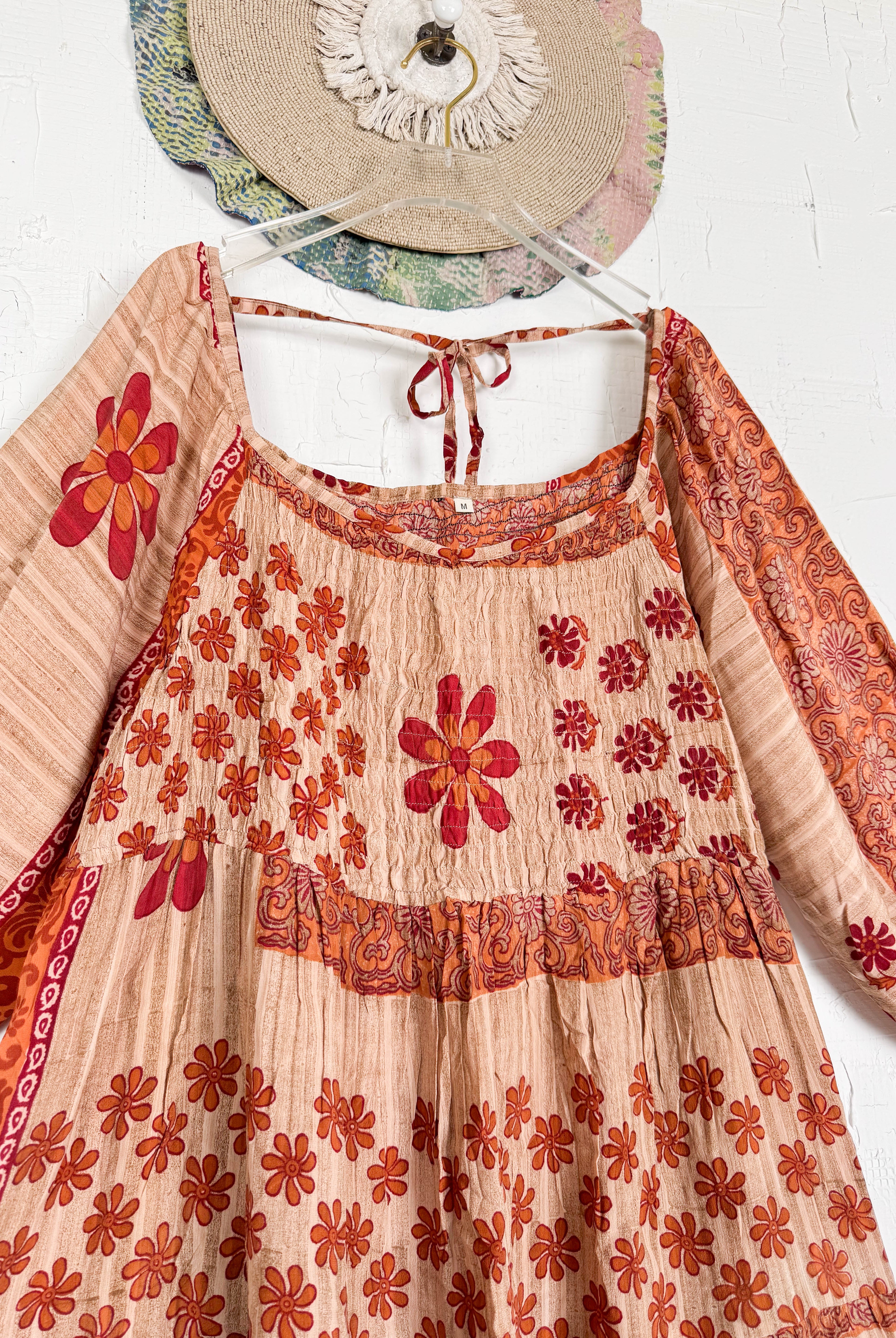 Unique print dress - Love Protect Sustain