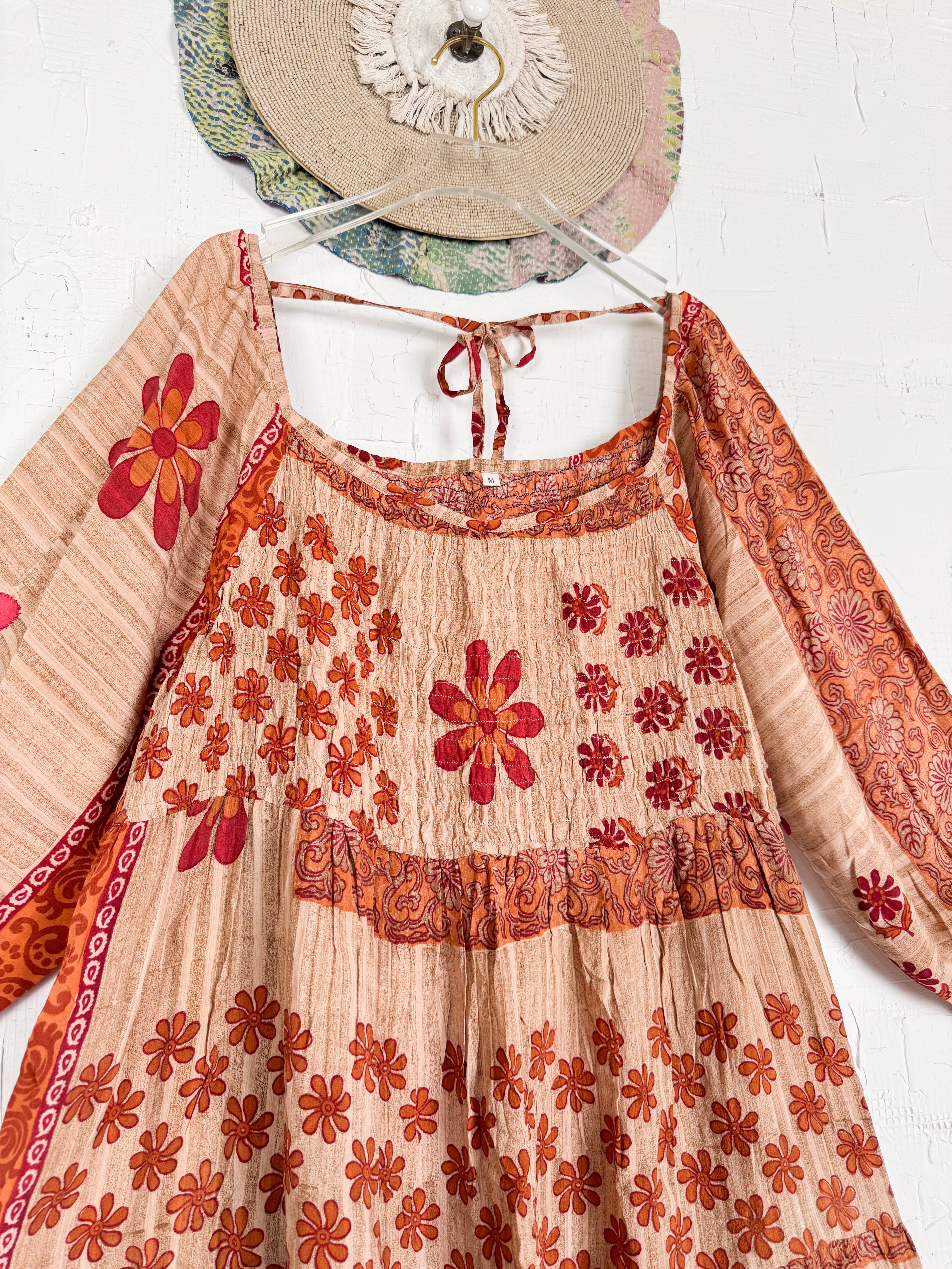 Unique print dress - Love Protect Sustain