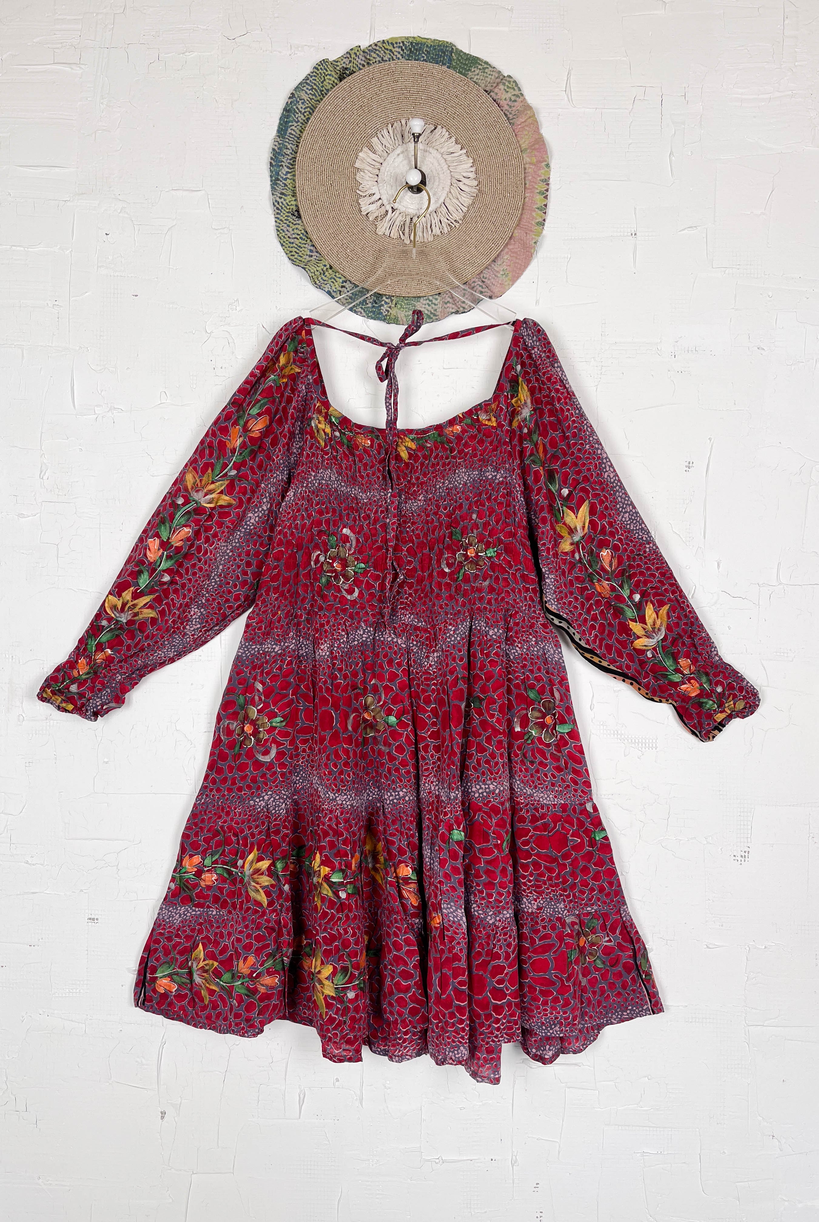 Unique print dress - Love Protect Sustain