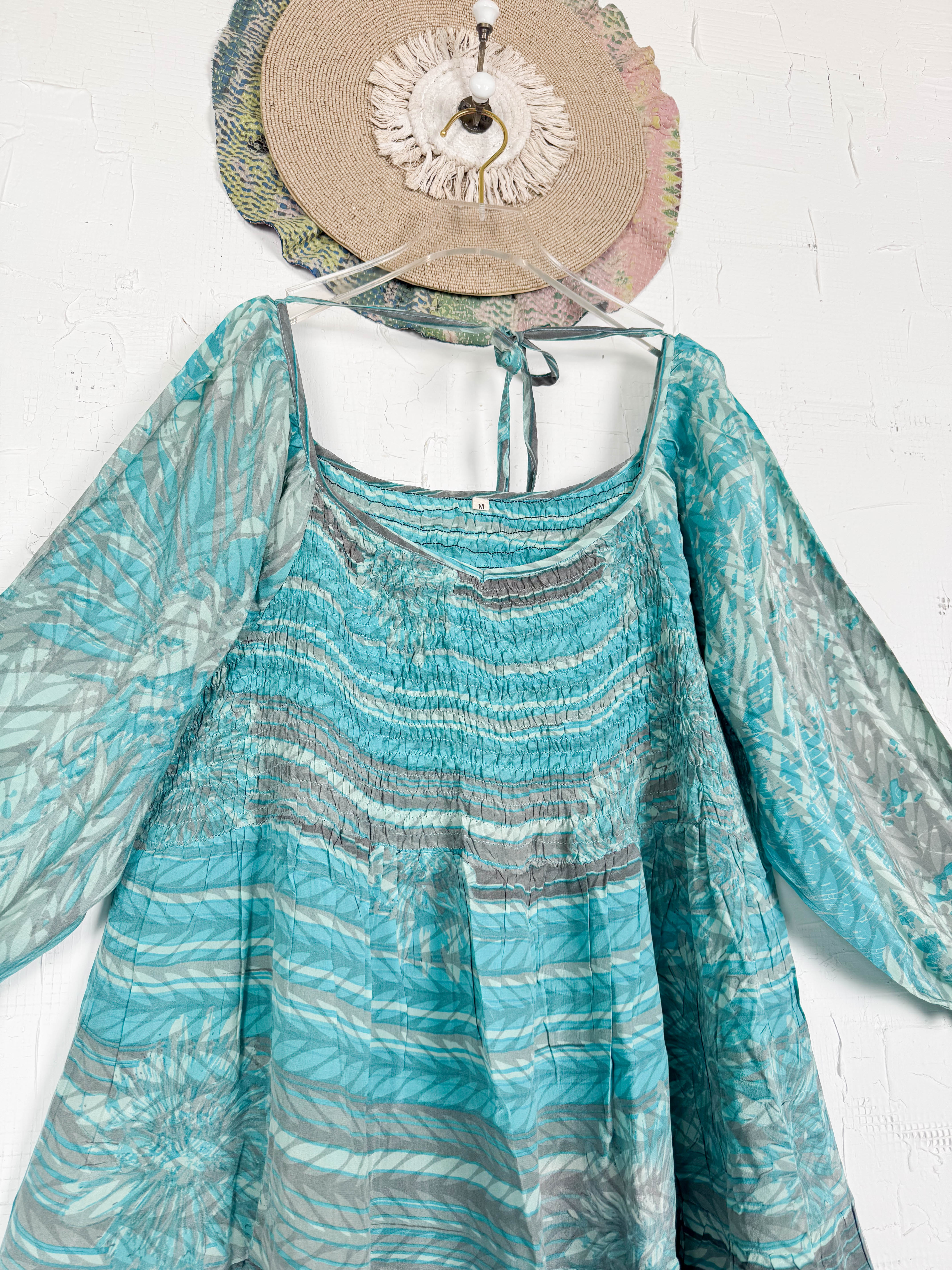 Unique print dress - Love Protect Sustain