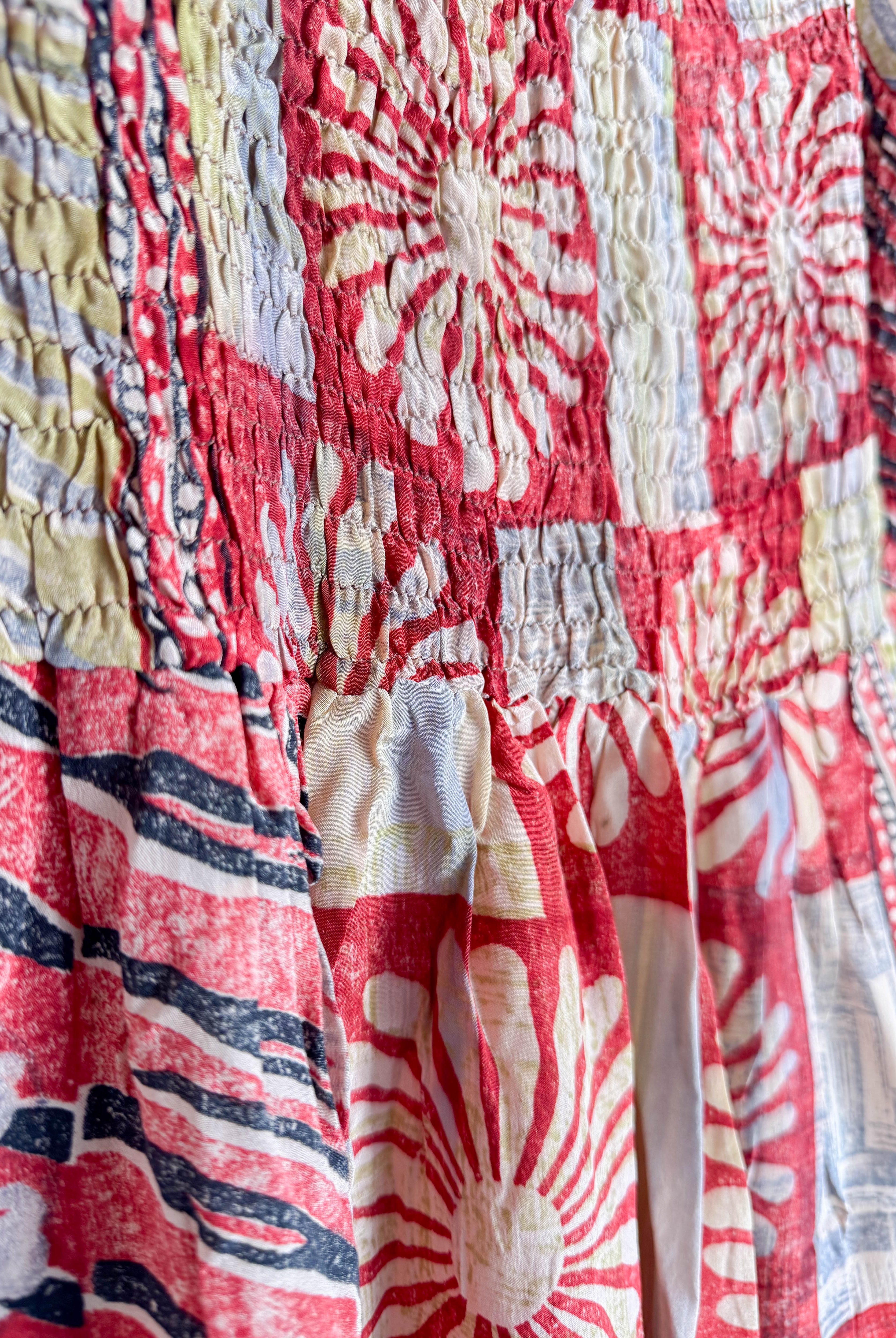 Unique print dress - Love Protect Sustain