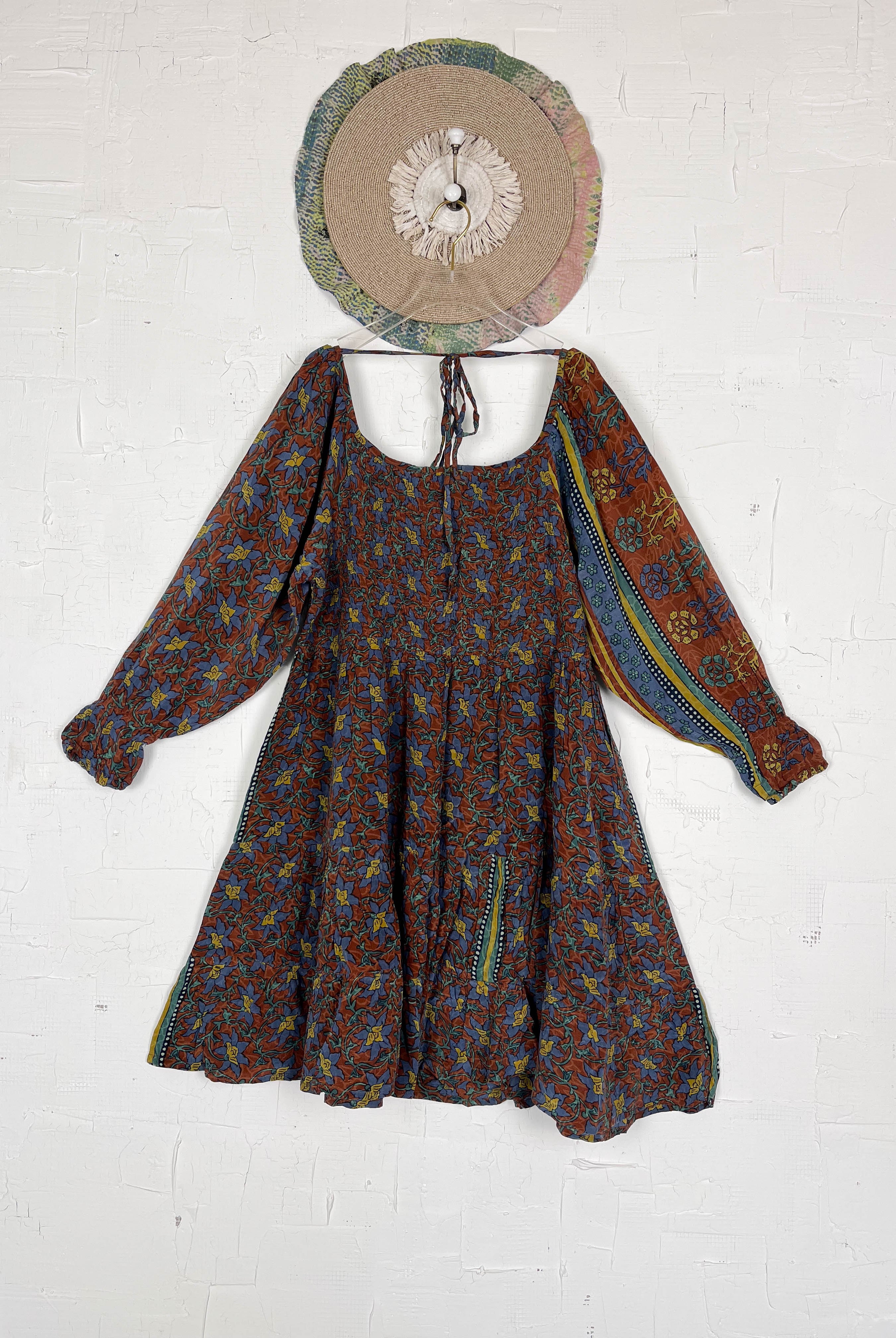 Unique print dress - Love Protect Sustain