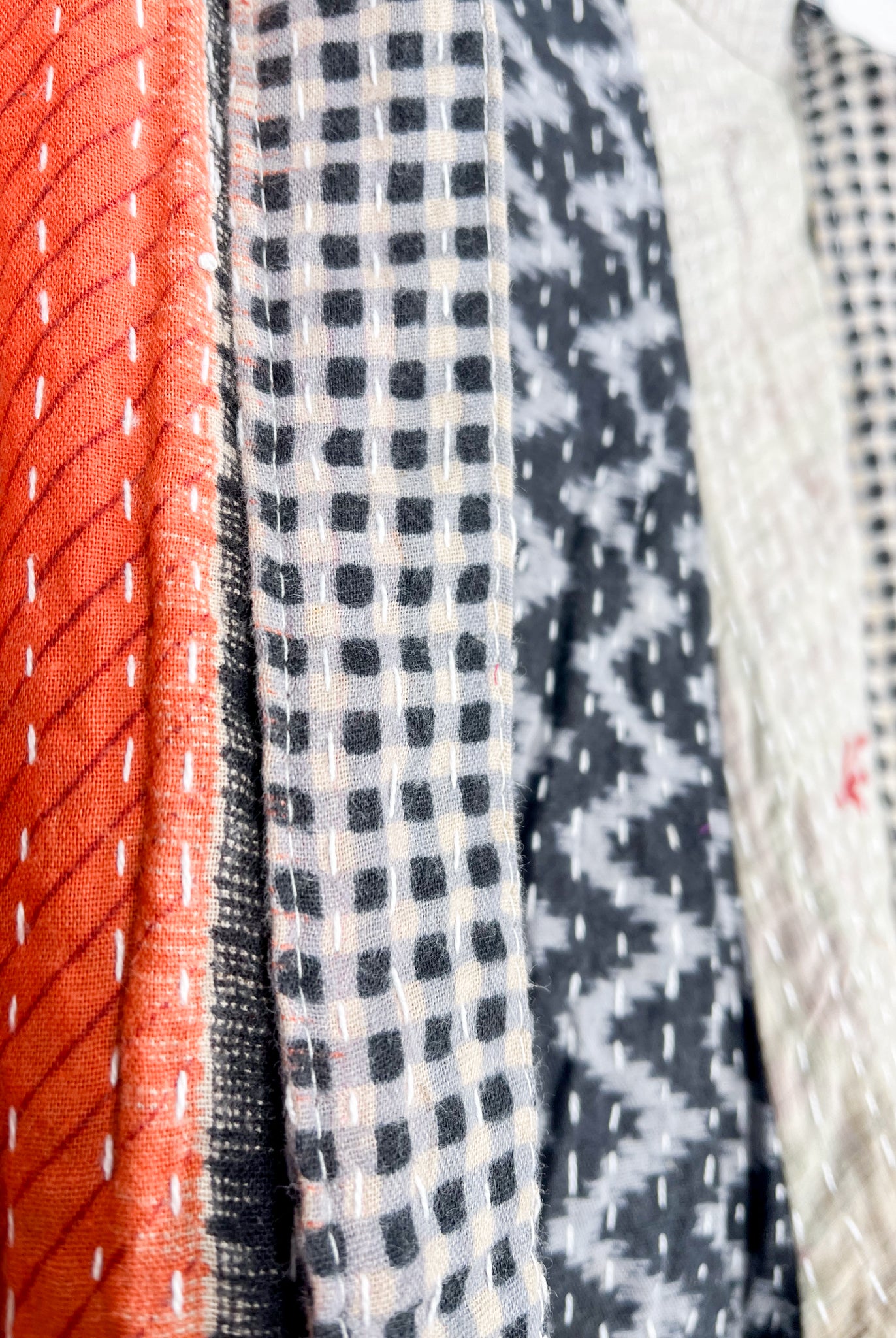 Upcycled Kantha pants - Love Protect Sustain