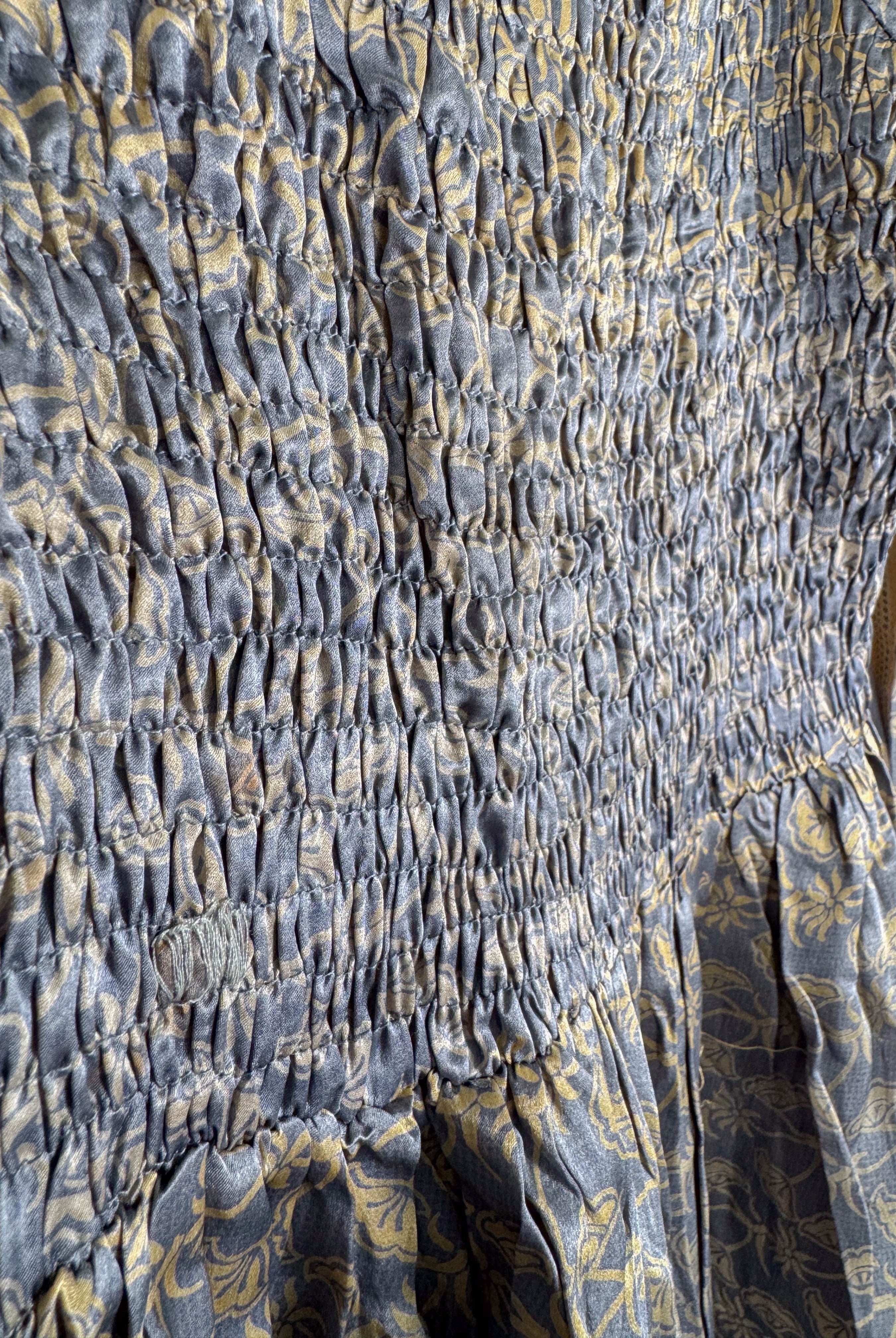 Upcycled boho dress - Love Protect Sustain