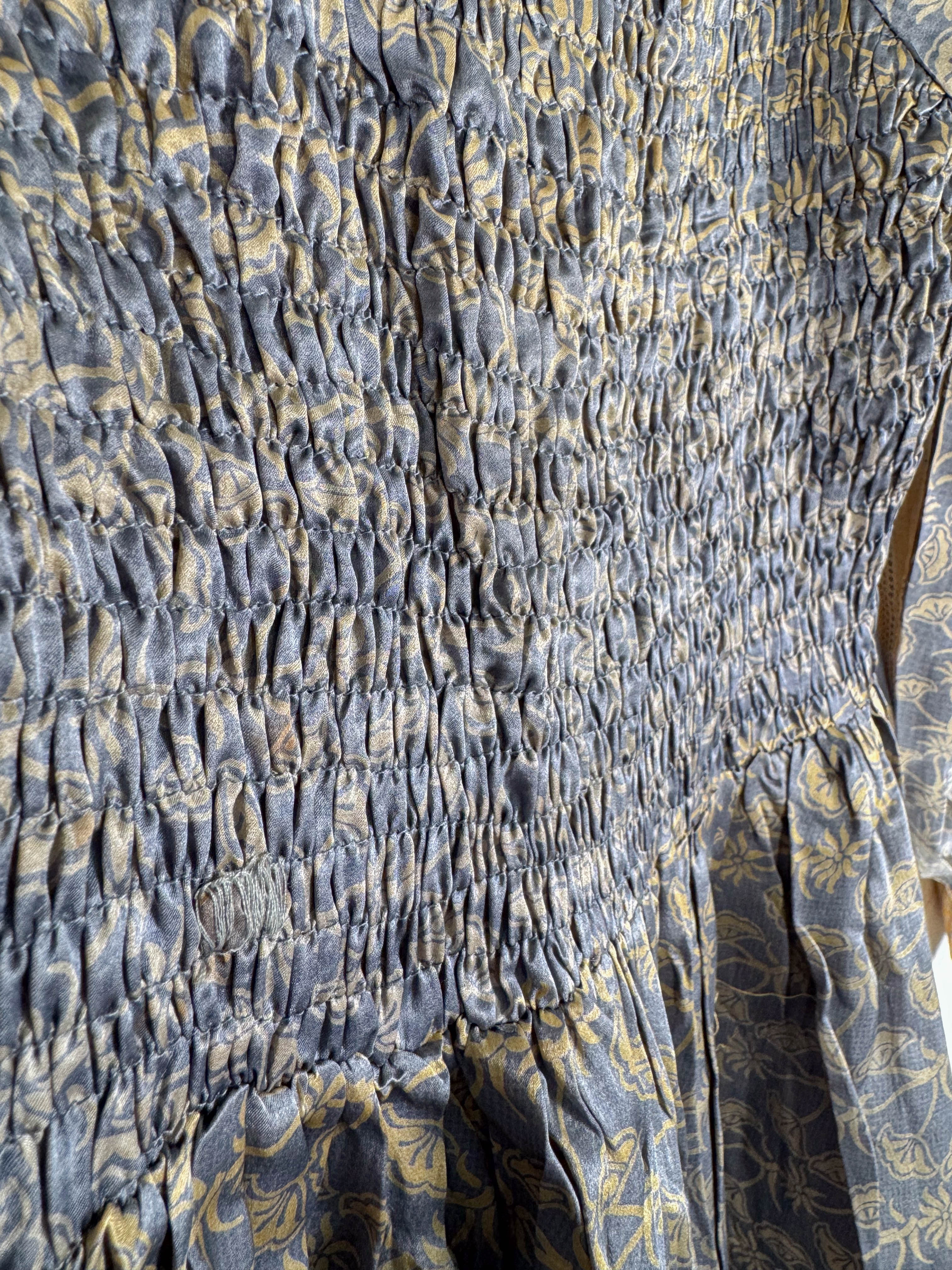 Upcycled boho dress - Love Protect Sustain