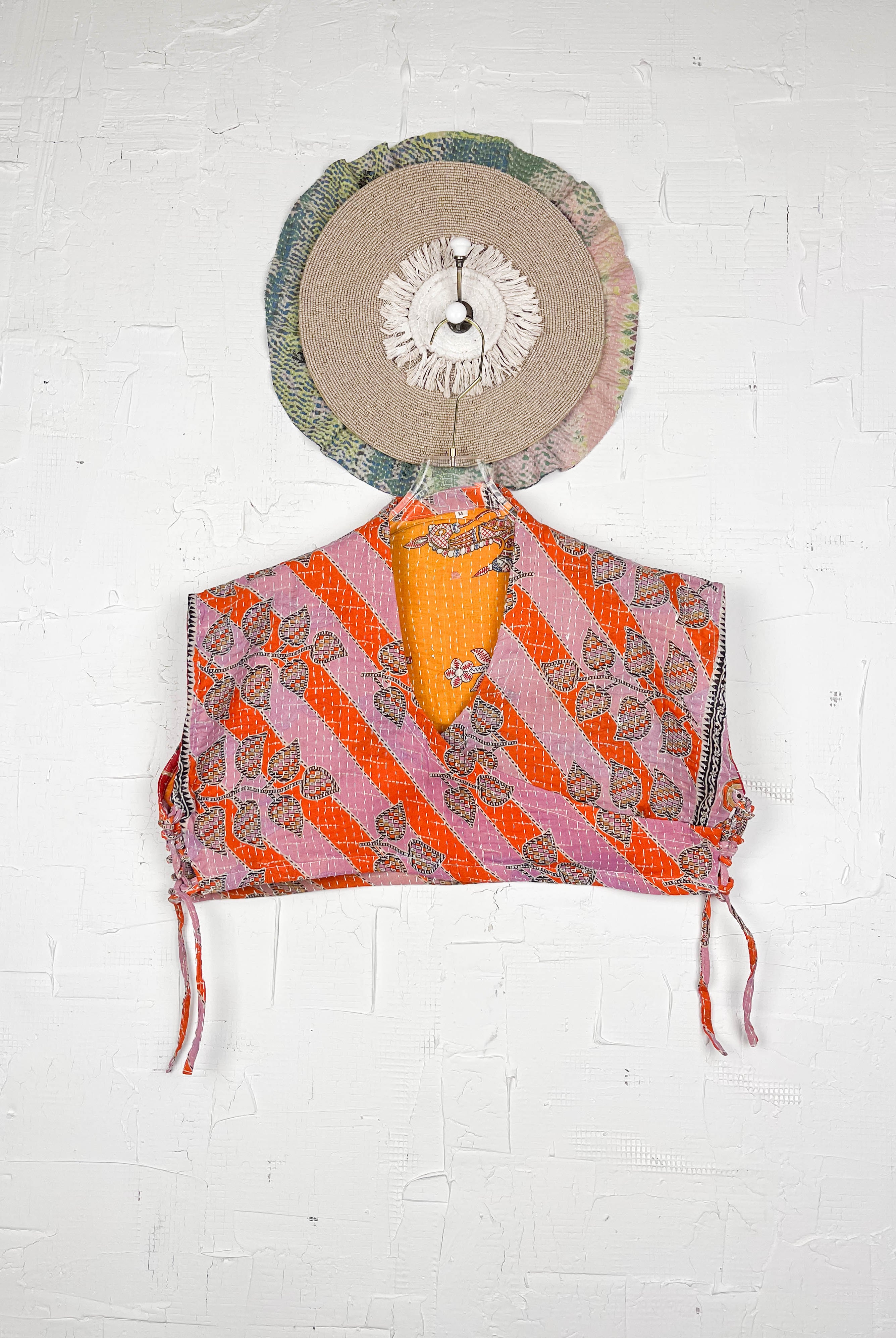 Upcycled crop top - Love Protect Sustain