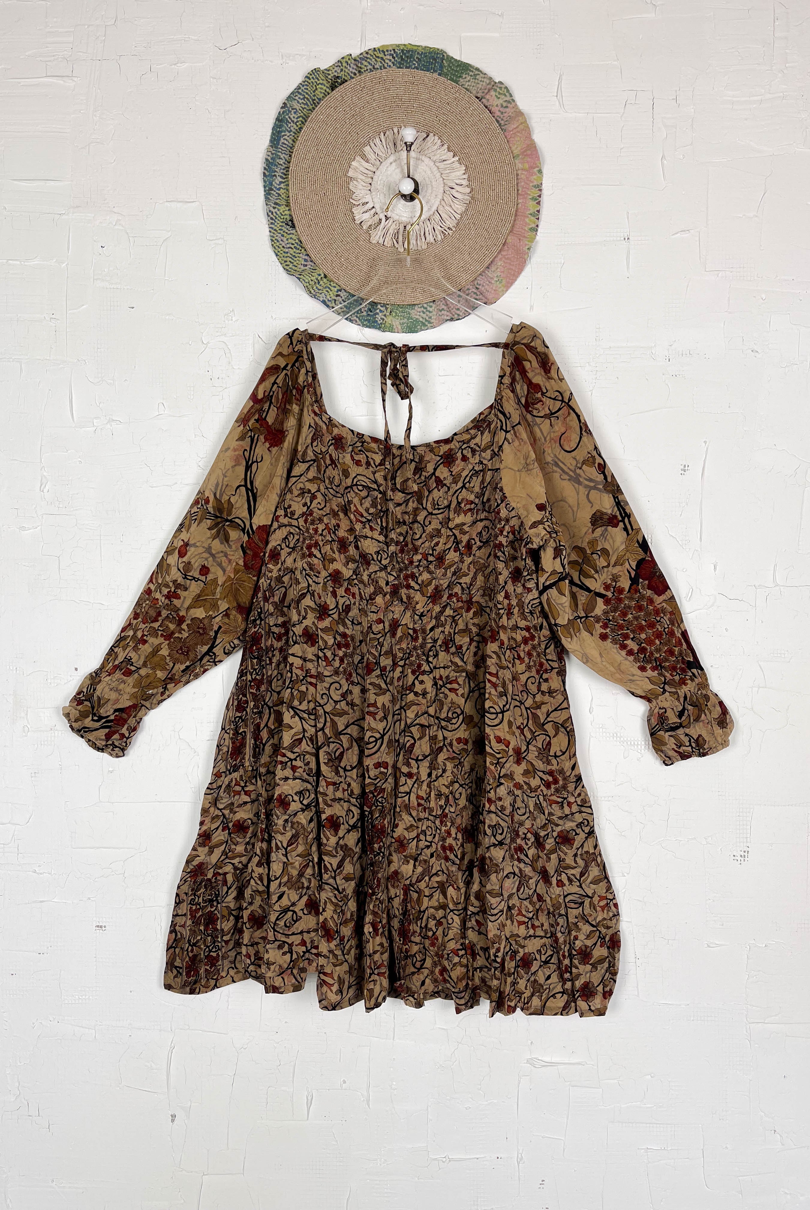 Upcycled patchwork dress - Love Protect Sustain