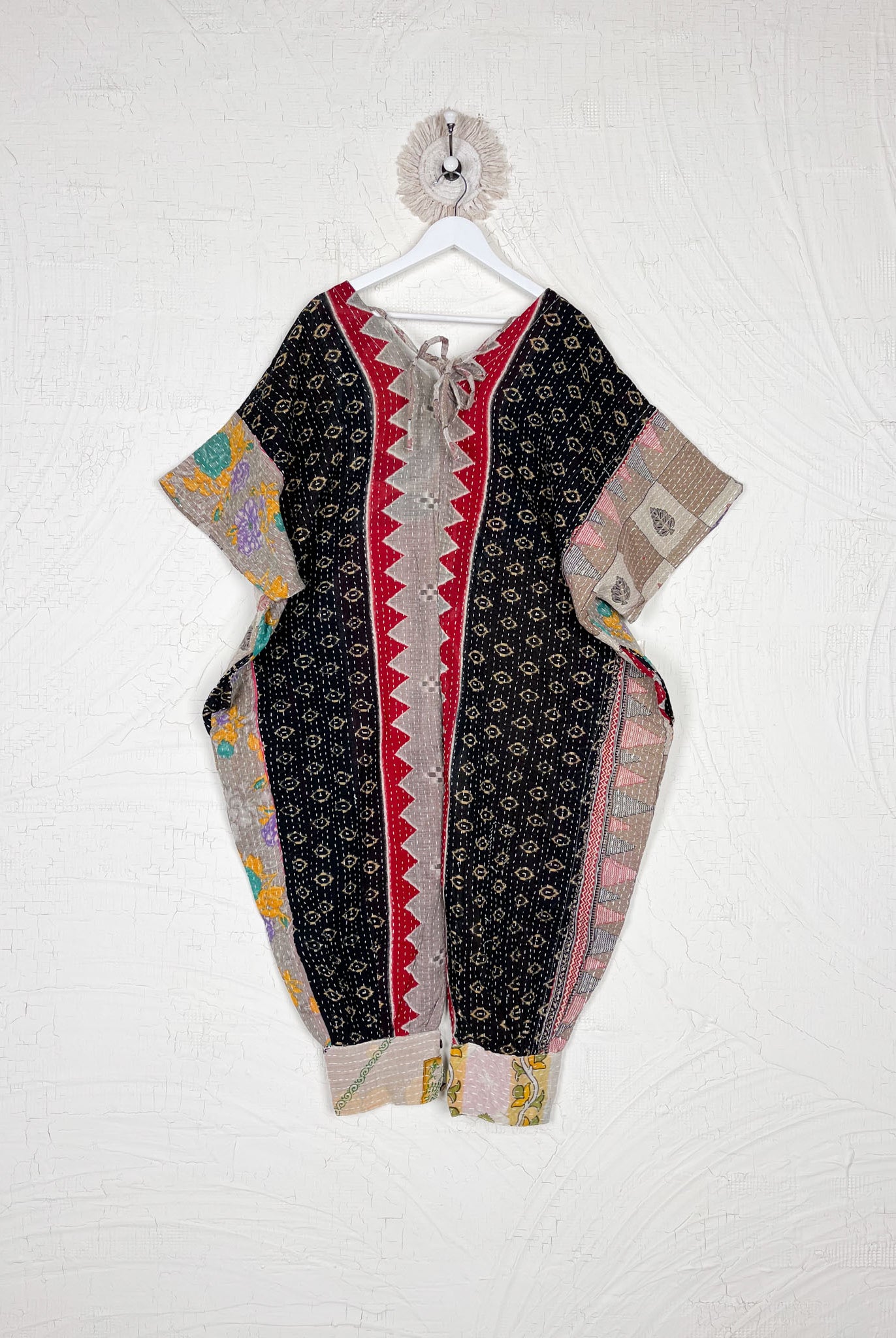 Upcycled sari jumpsuit - Love Protect Sustain