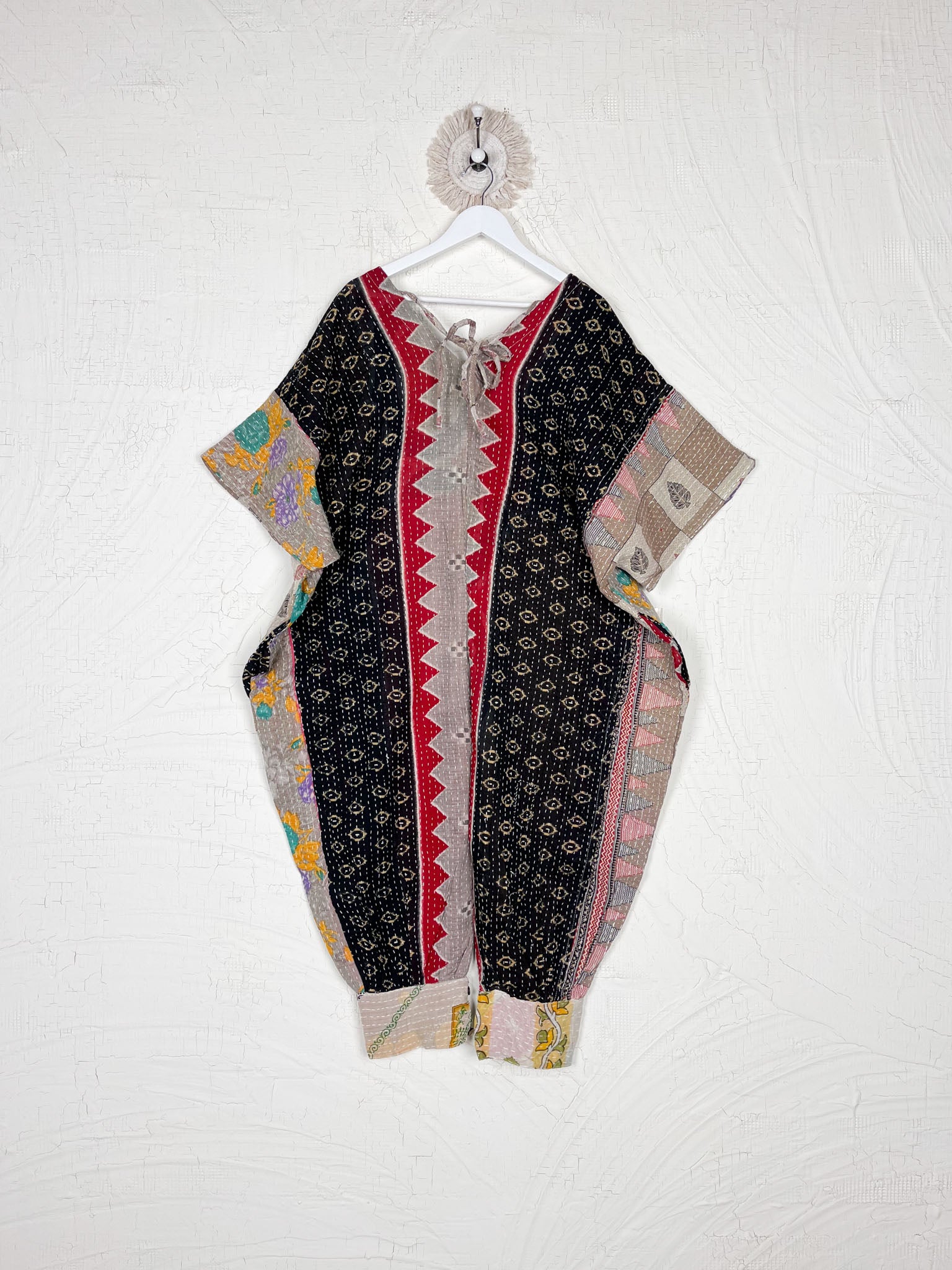 Upcycled sari jumpsuit - Love Protect Sustain