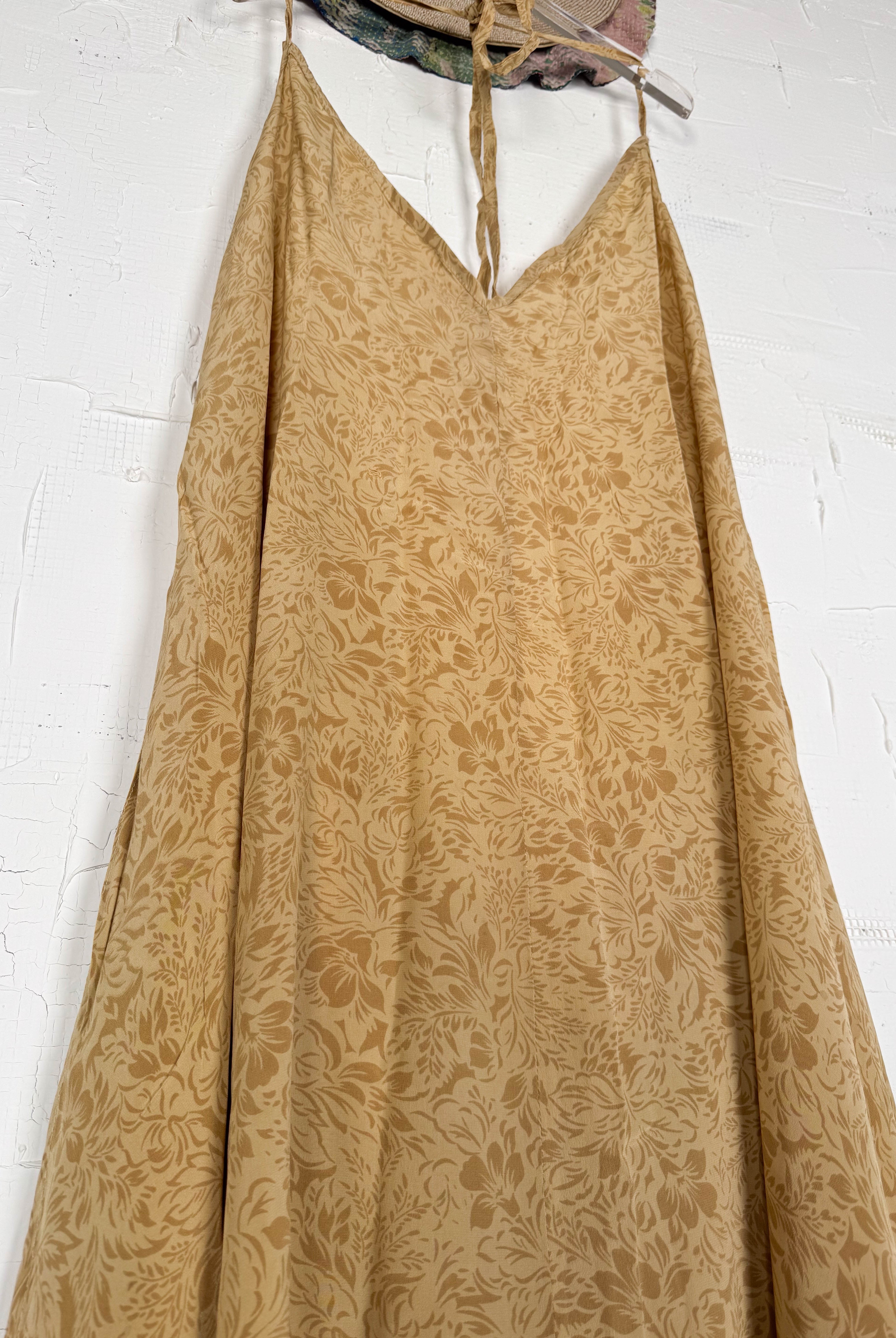 Upcycled silk dress - Love Protect Sustain