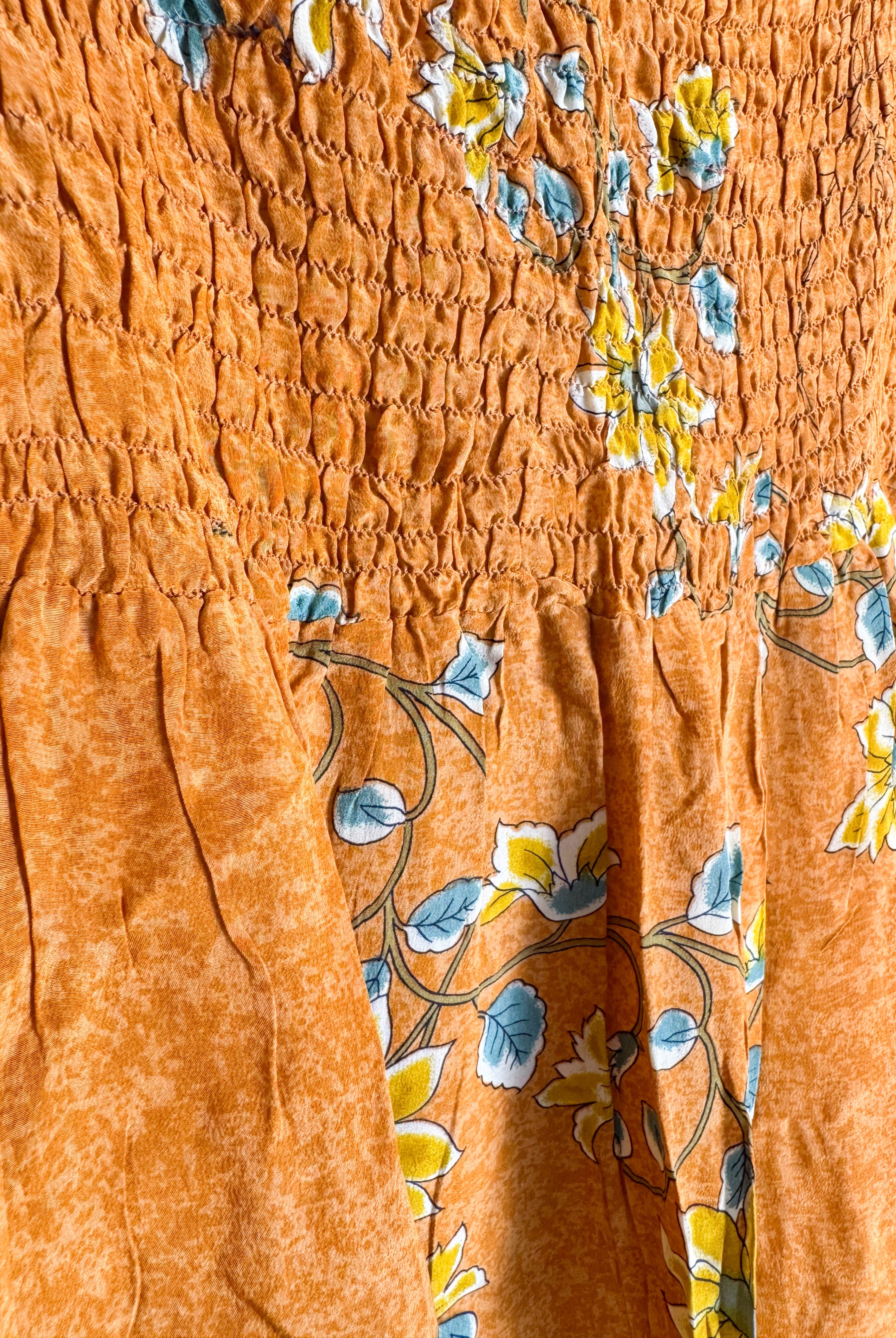 Upcycled silk dress - Love Protect Sustain