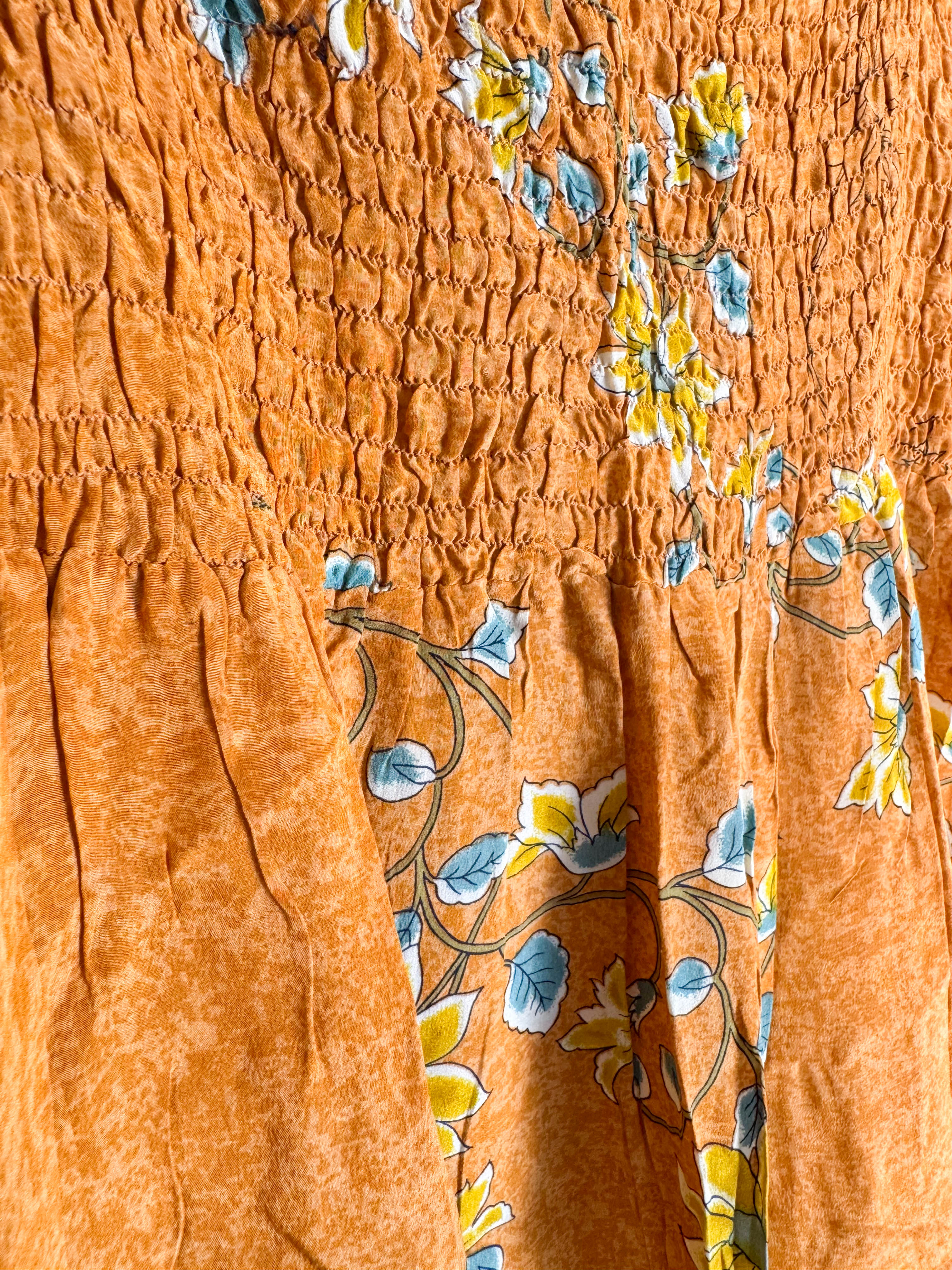 Upcycled silk dress - Love Protect Sustain