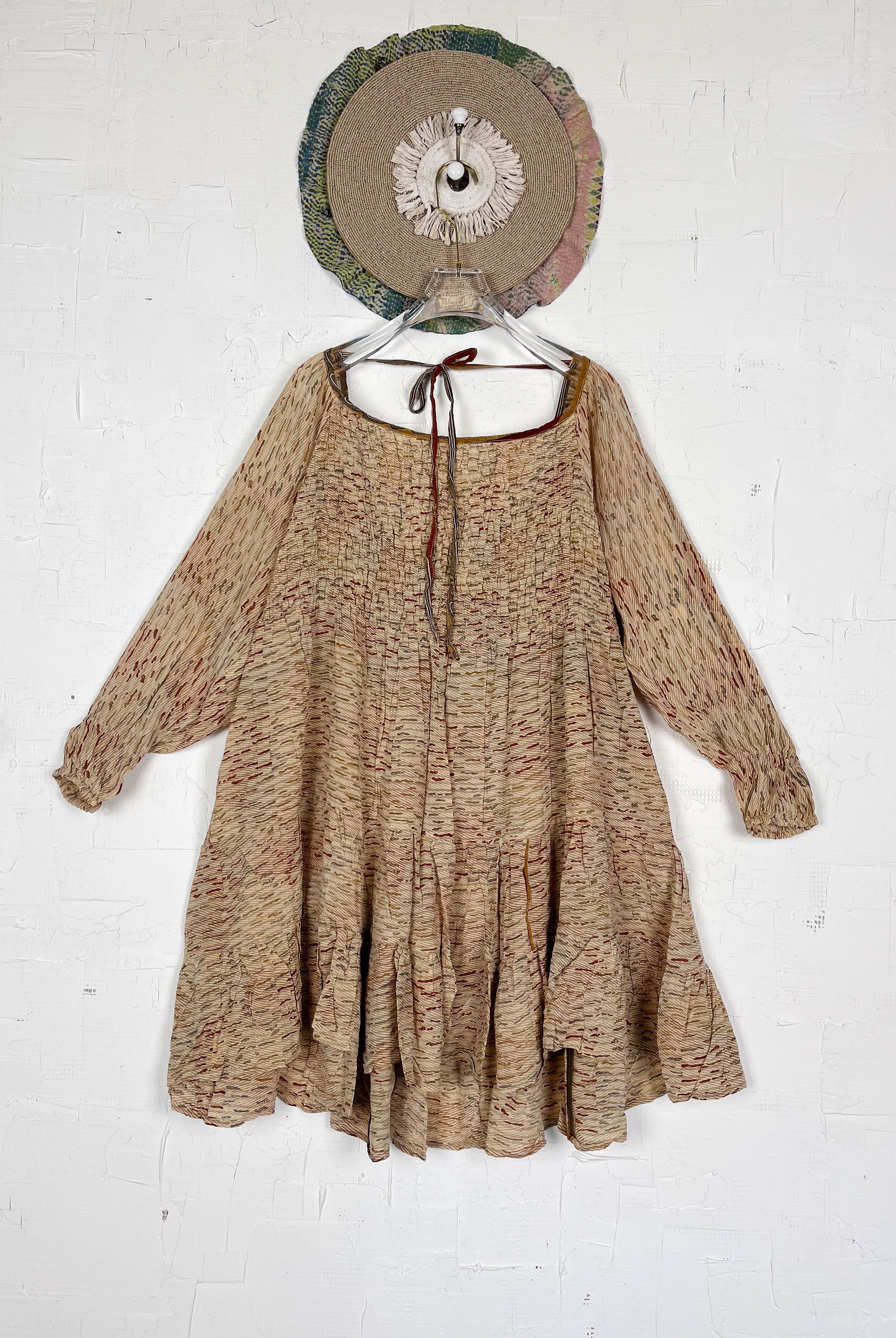 Upcycled silk dress - Love Protect Sustain