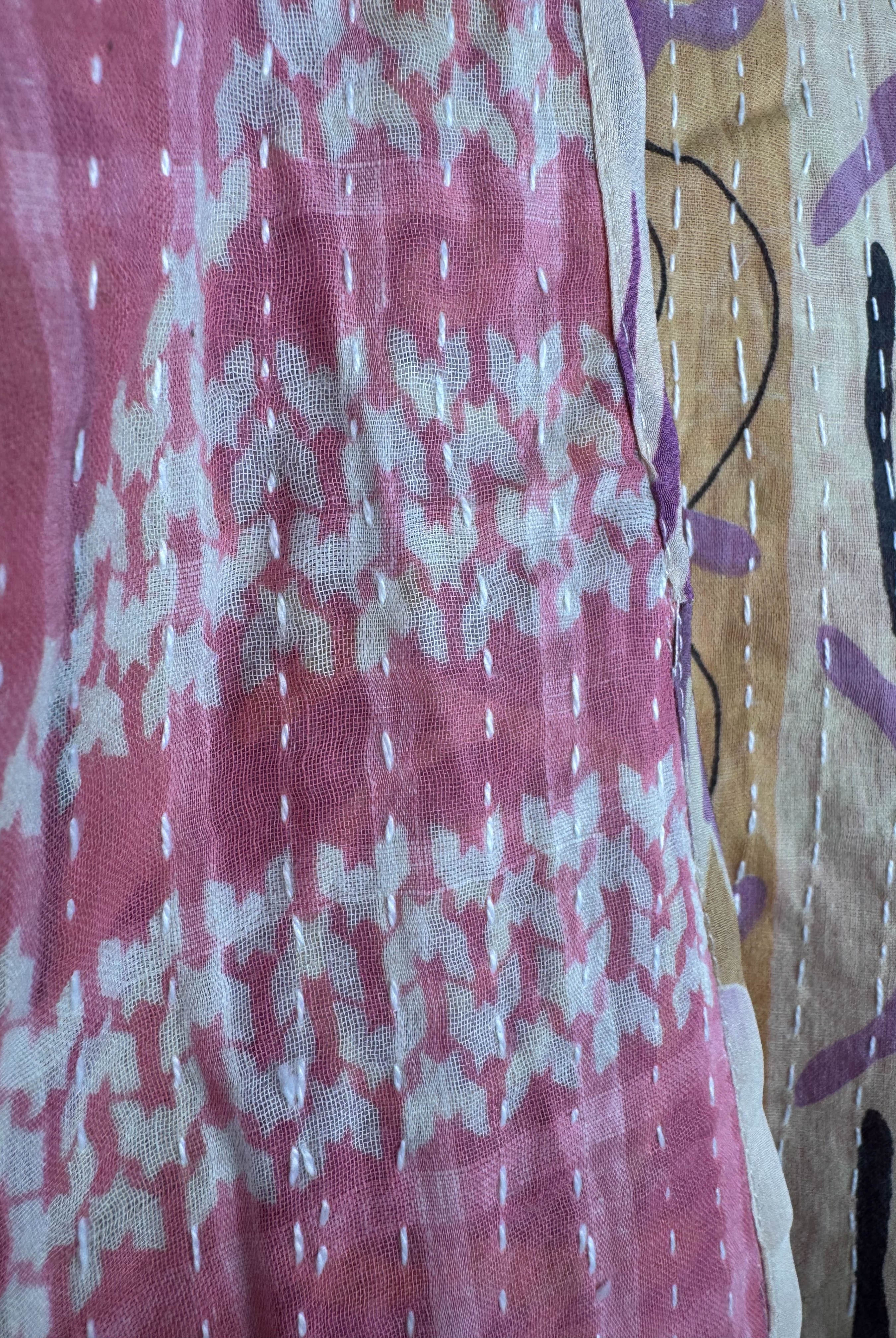 Upcycled silk vest - Love Protect Sustain