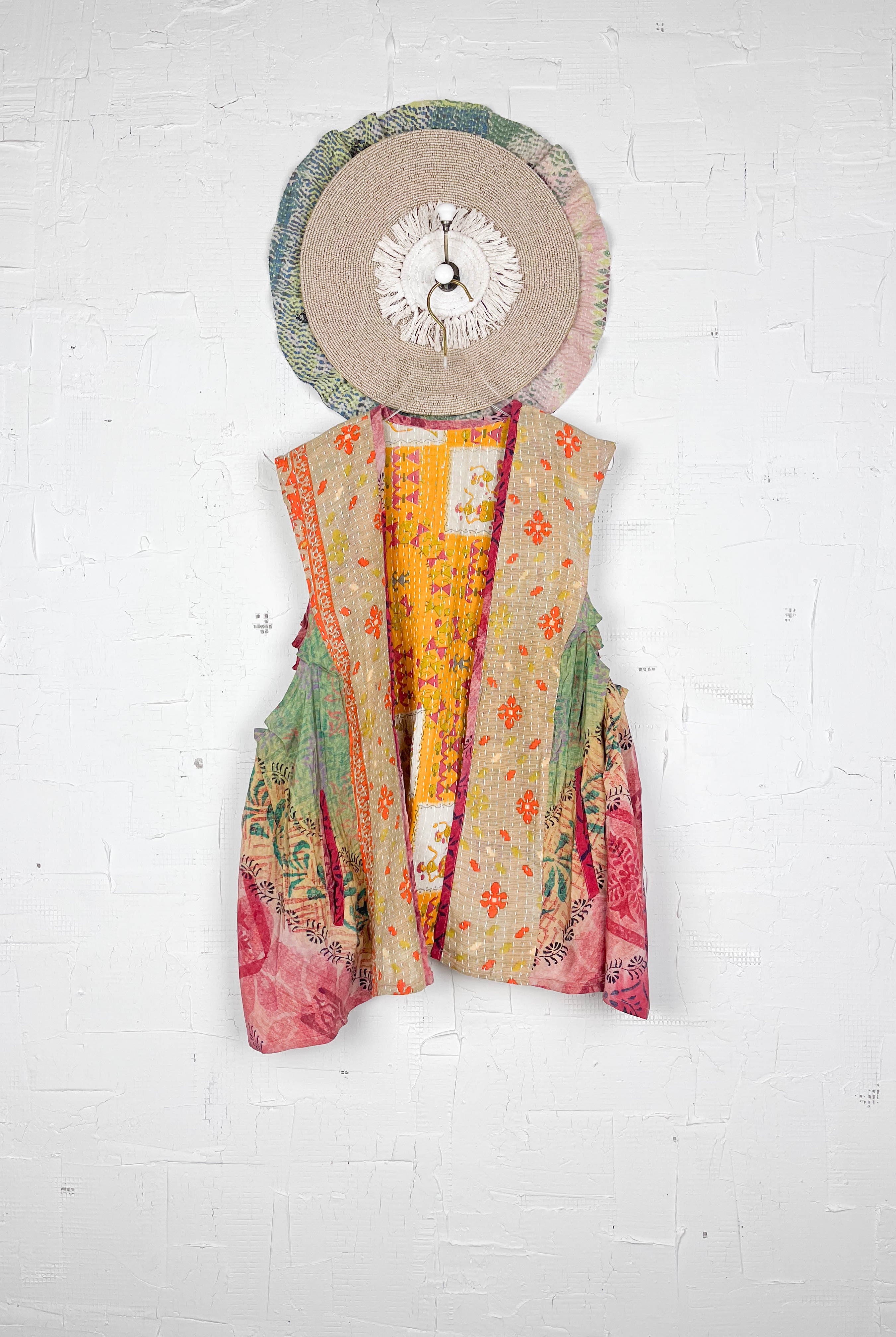 Upcycled silk vest - Love Protect Sustain