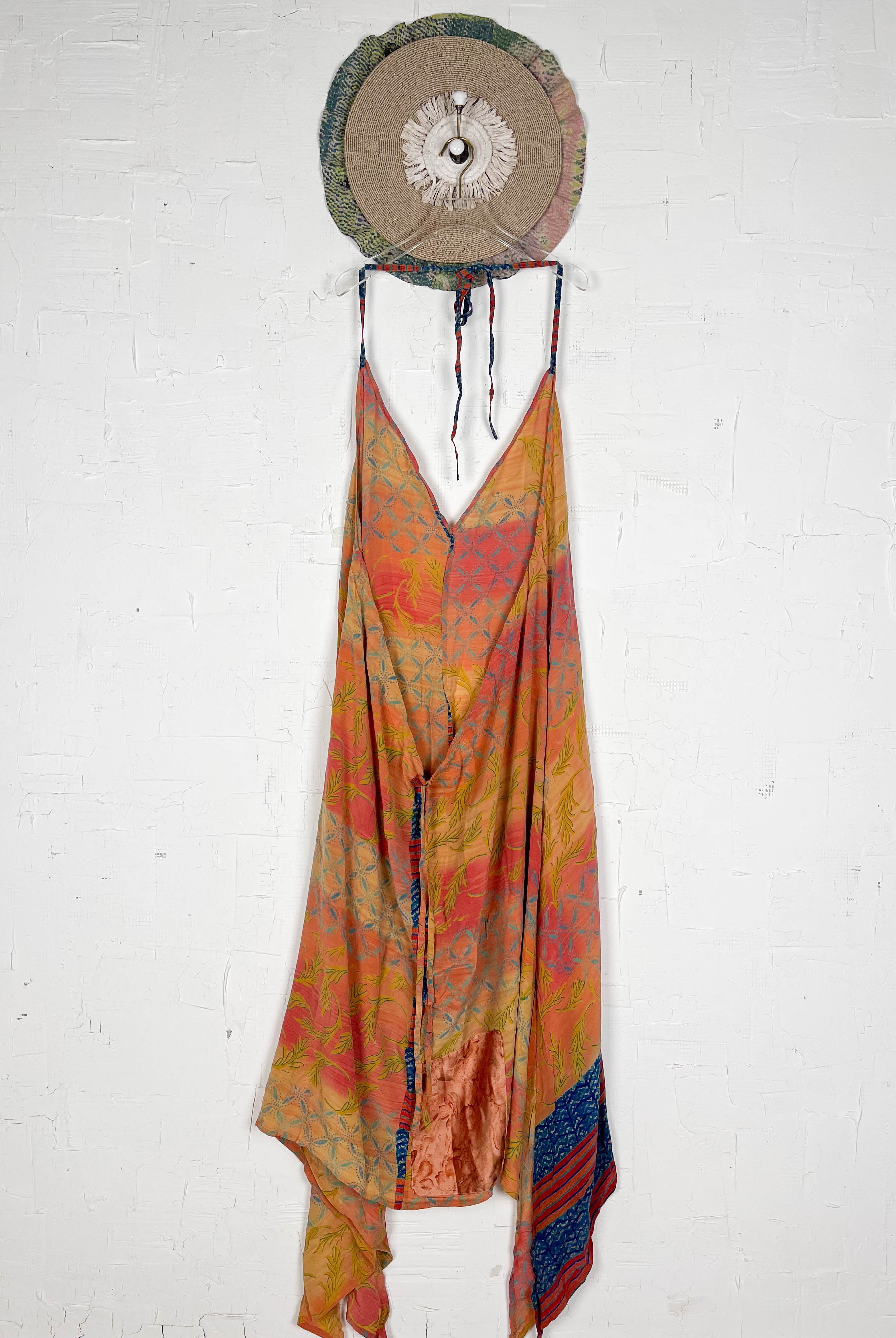 Vintage 90s silk dress - Love Protect Sustain