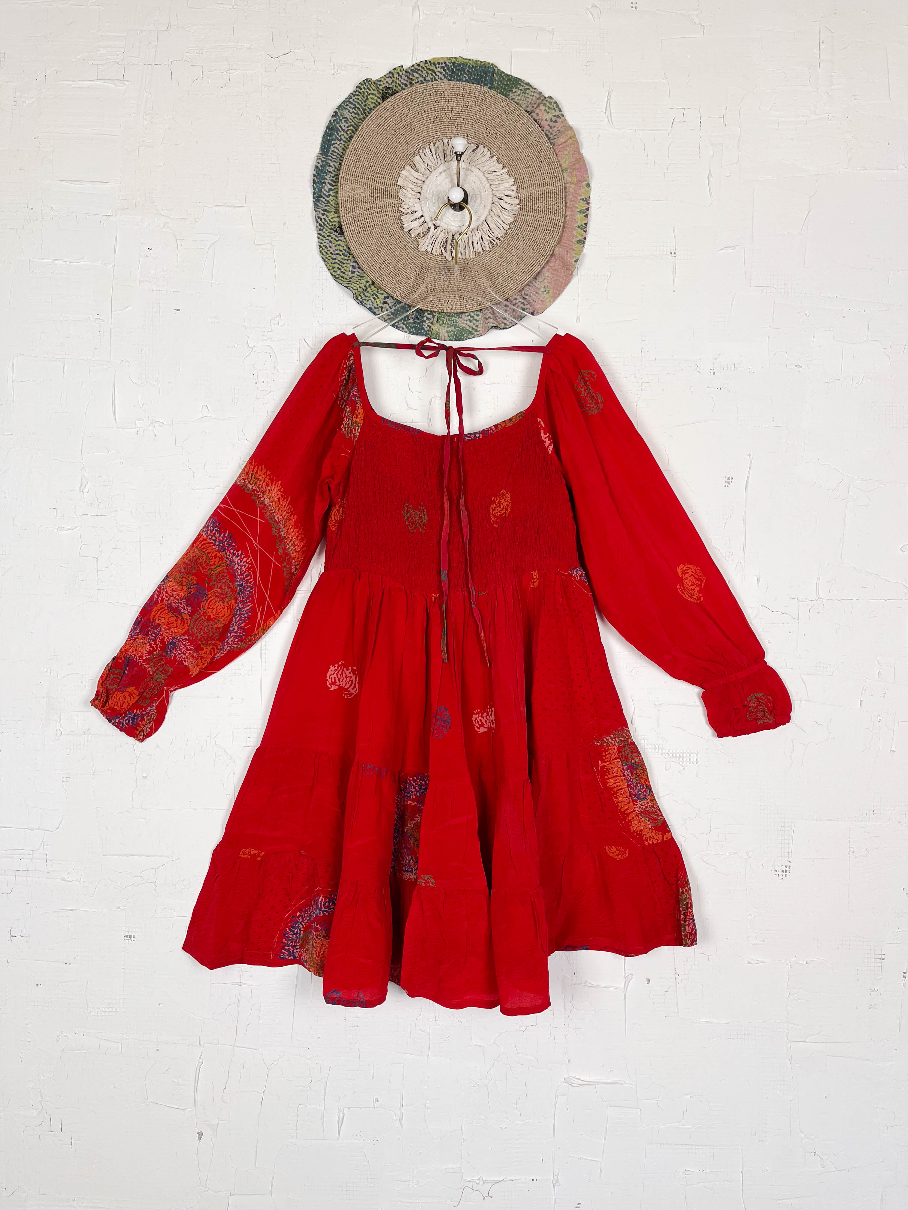 Vintage Boho Dress - Love Protect Sustain