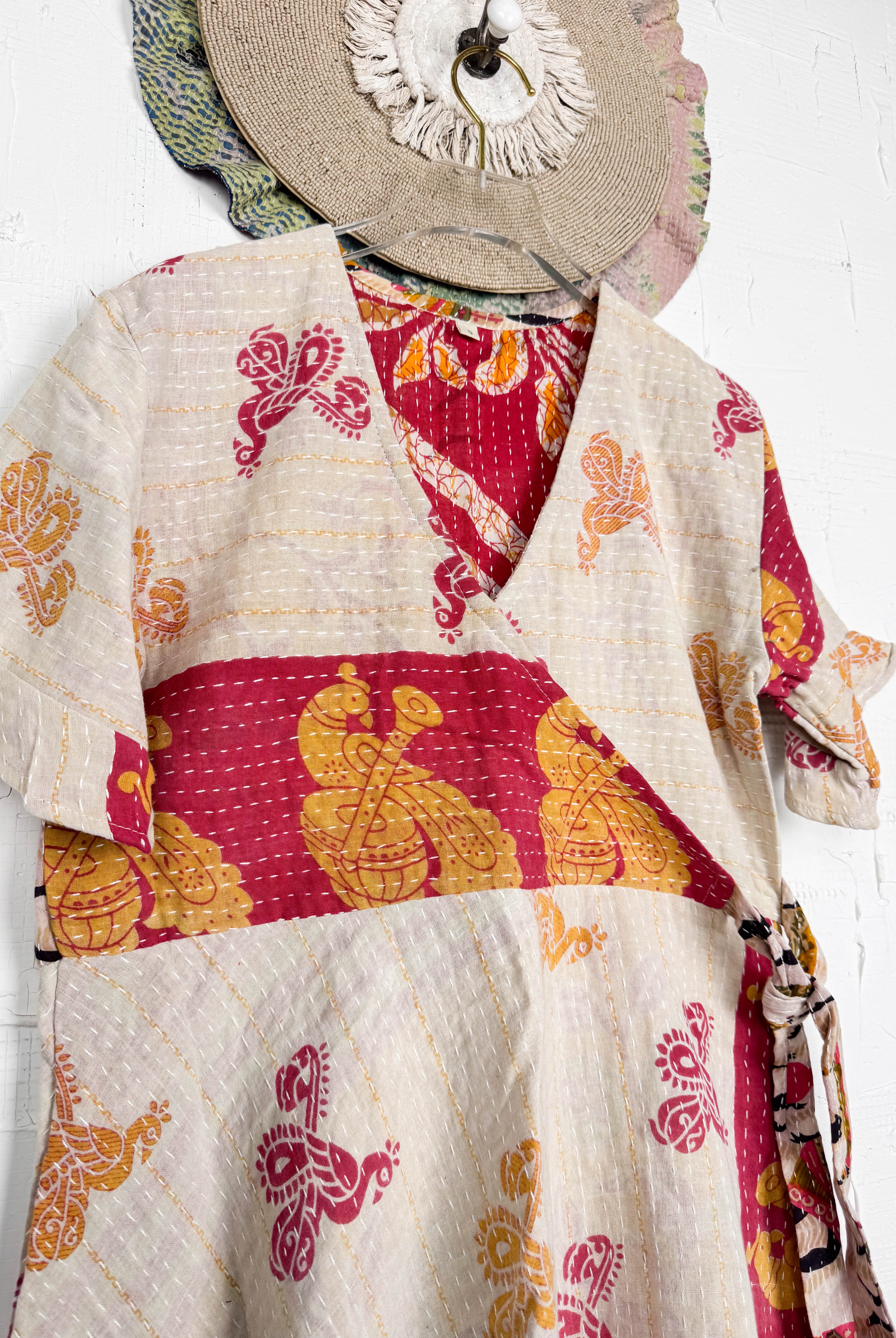 Vintage Boho Dress - Love Protect Sustain