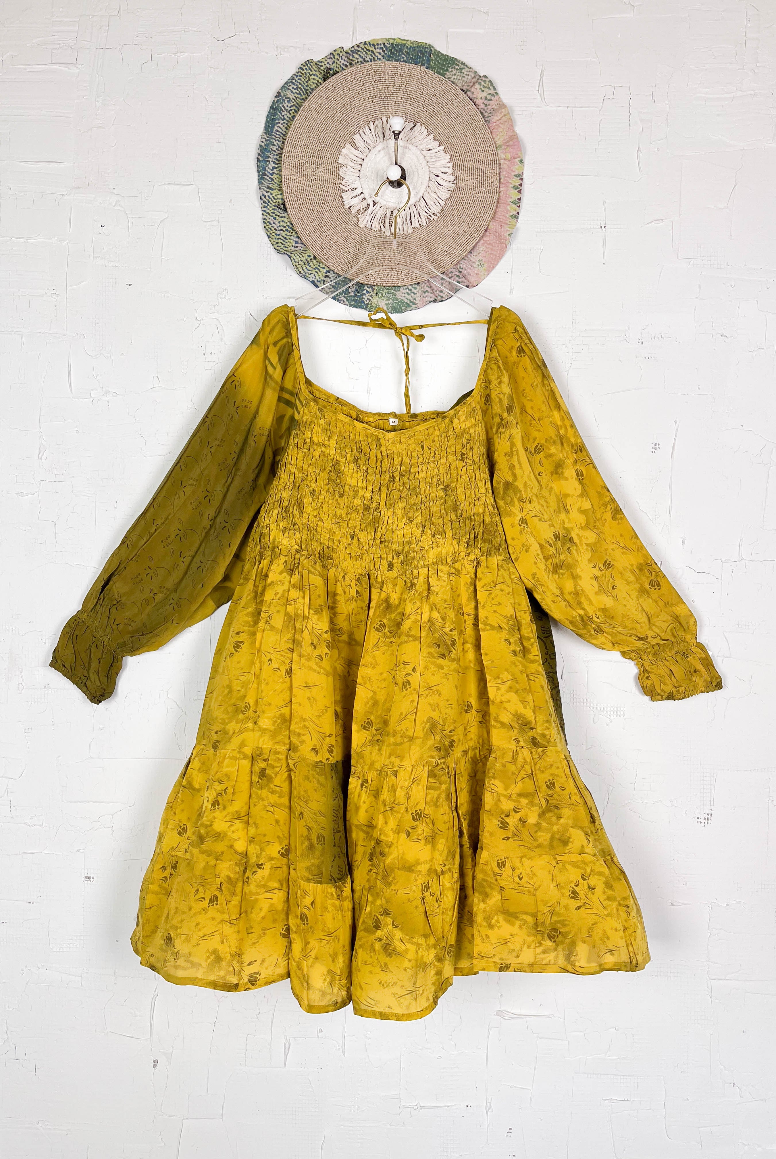 Vintage Boho Dress - Love Protect Sustain