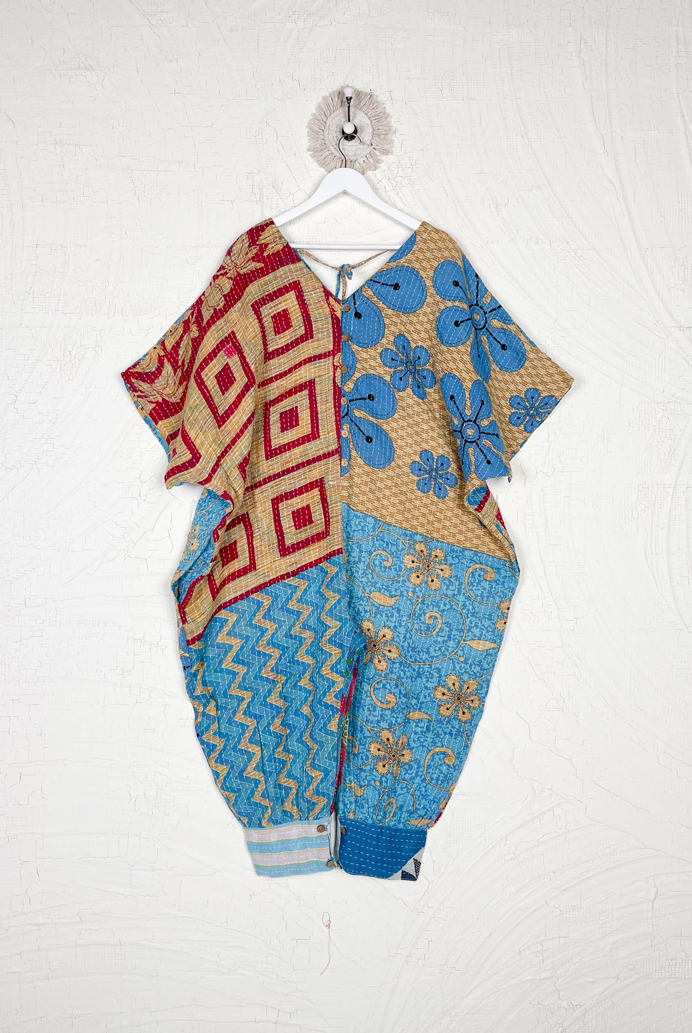 Vintage Boho Romper - Love Protect Sustain