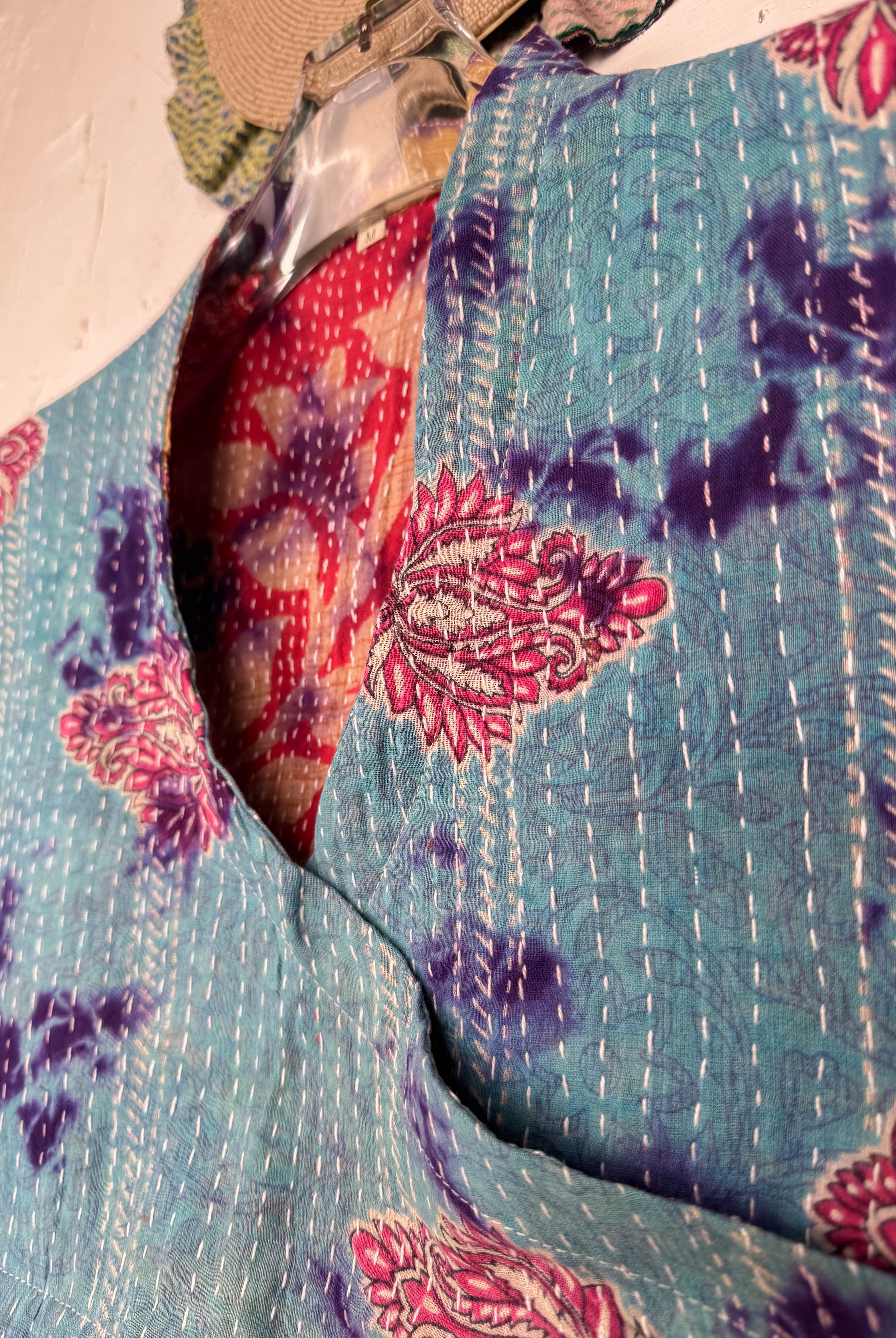 Vintage Boho Top - Love Protect Sustain