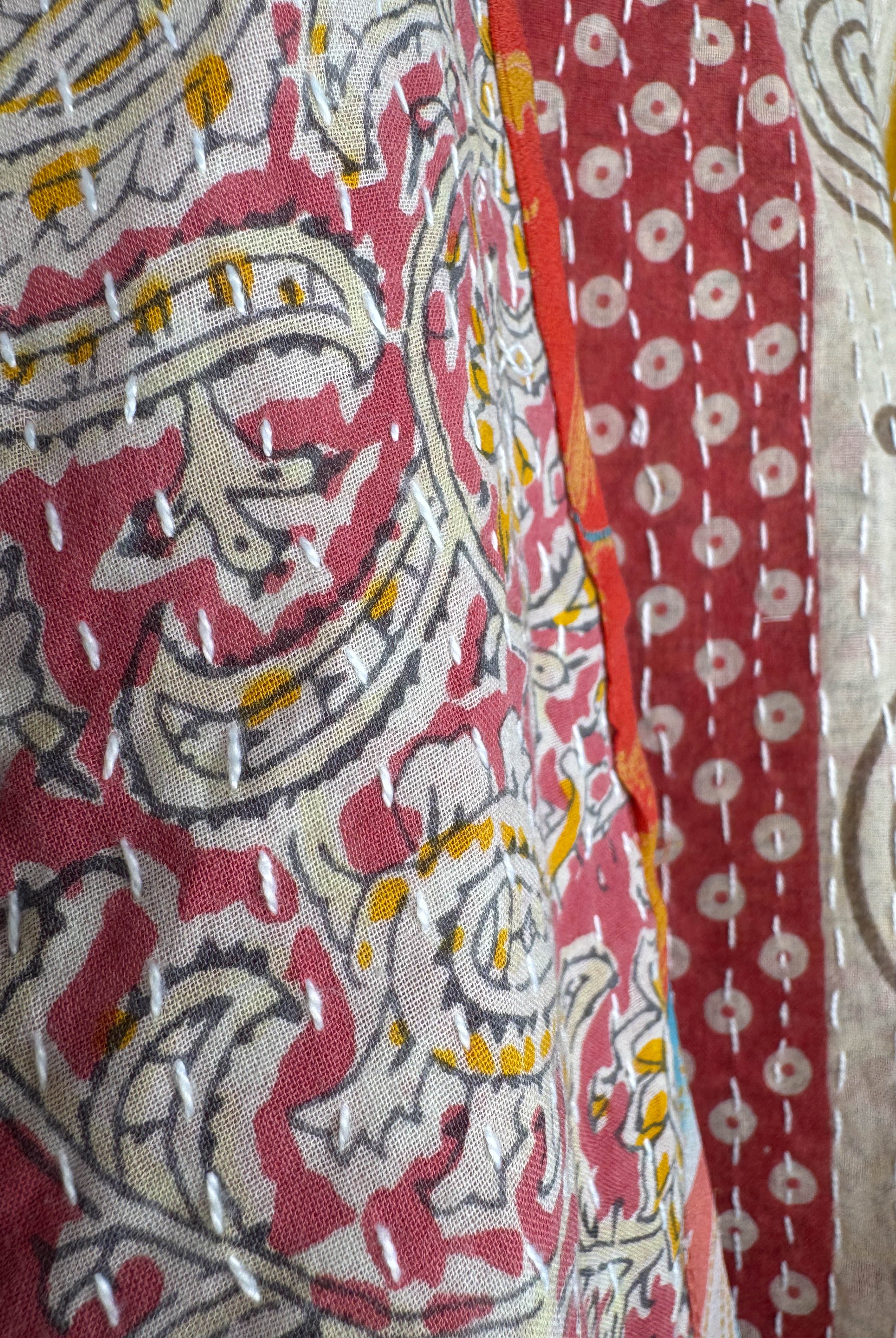 Vintage Boho Vest - Love Protect Sustain