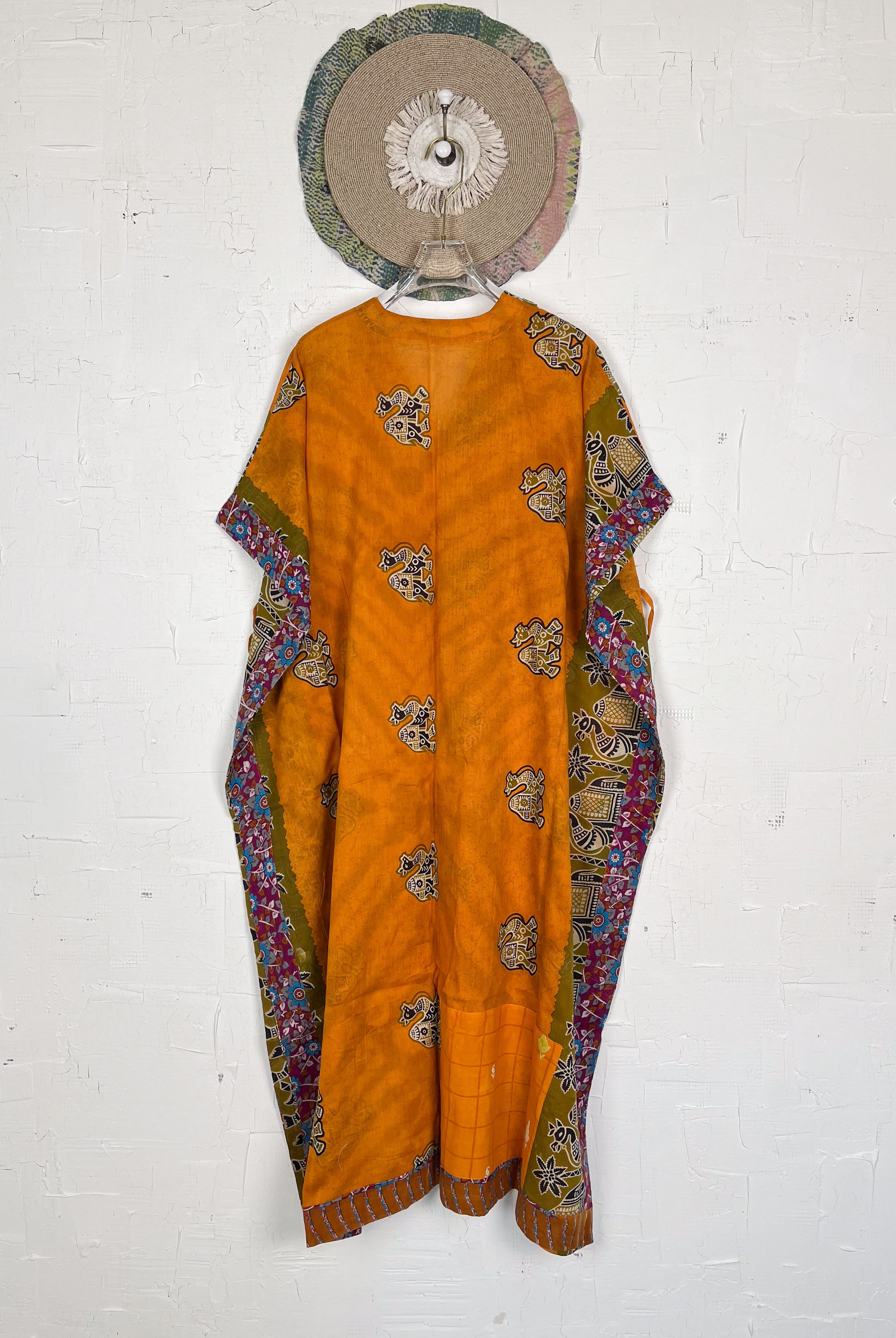 Vintage Cotton Kaftan - Love Protect Sustain