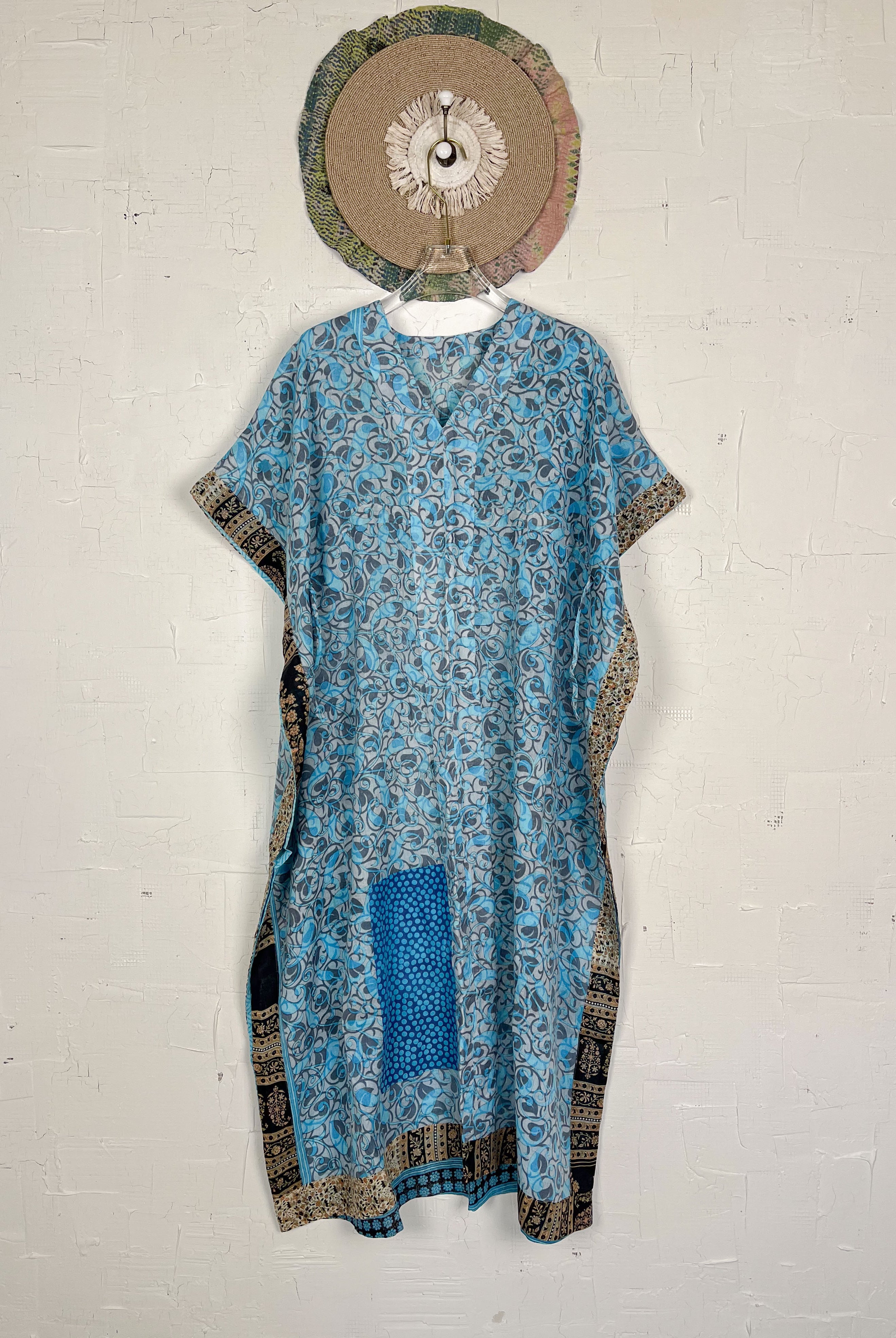 Vintage Cotton Kaftan - Love Protect Sustain