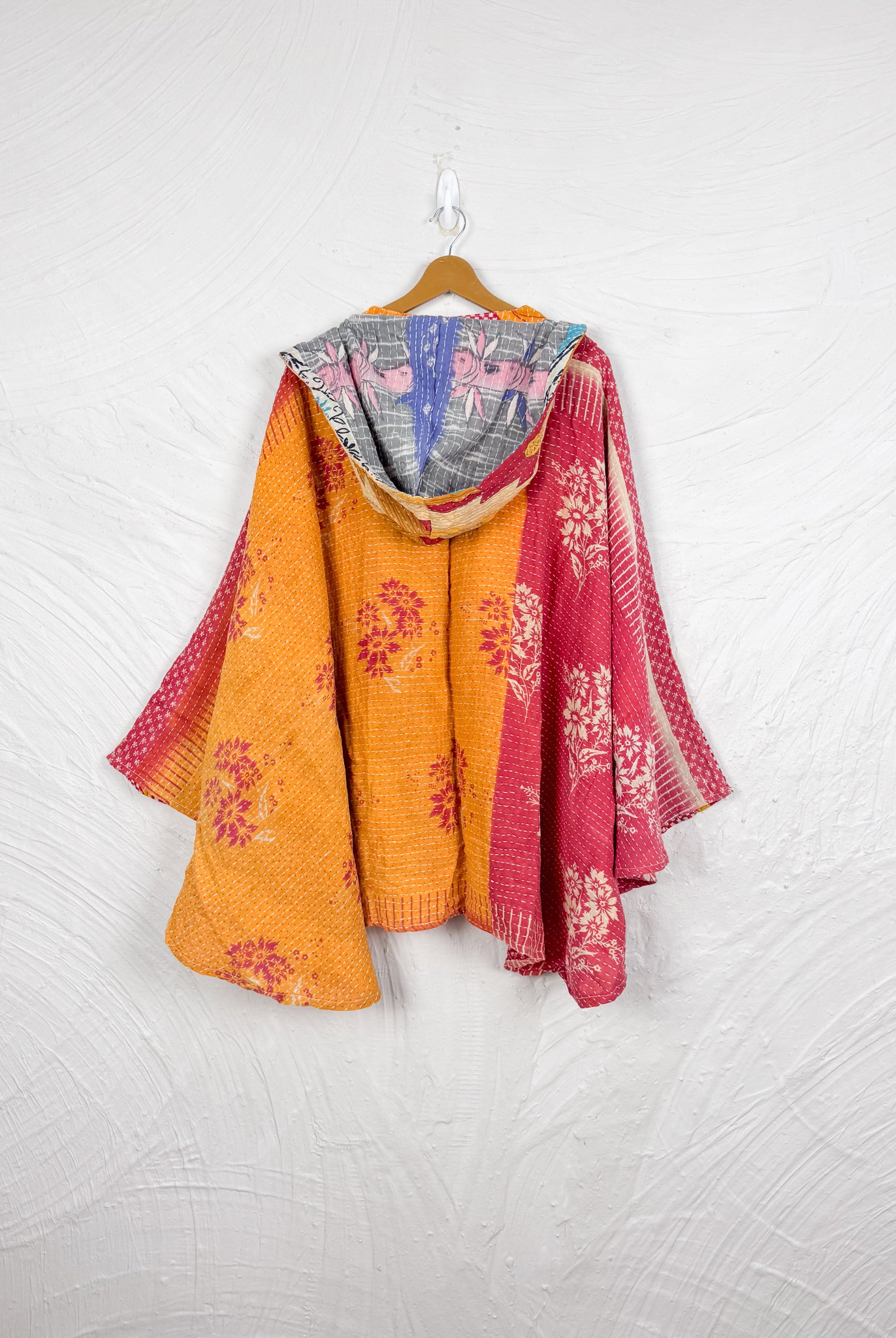 Vintage Hooded Jacket - Love Protect Sustain