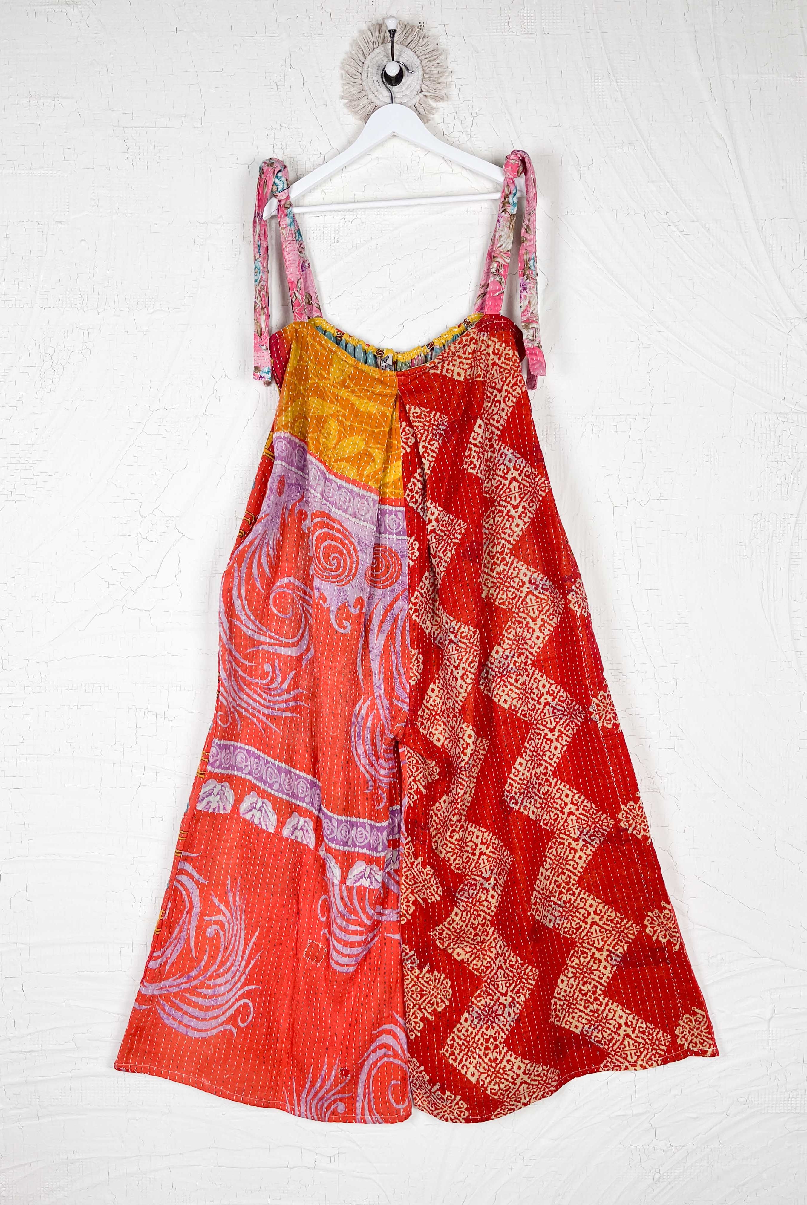 Vintage Kantha Boho Jumpsuit - Love Protect Sustain
