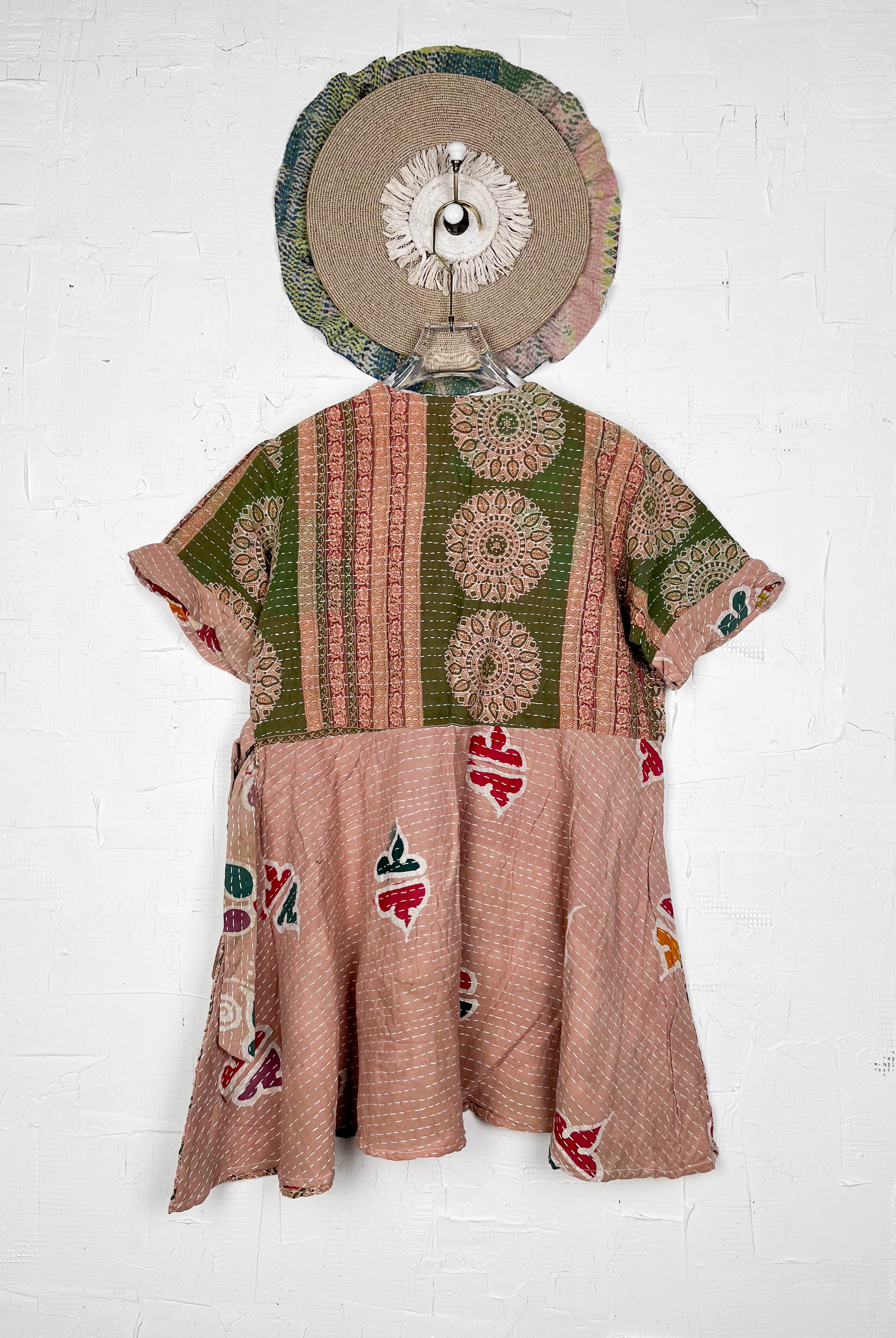 Vintage Kantha Dress - Love Protect Sustain