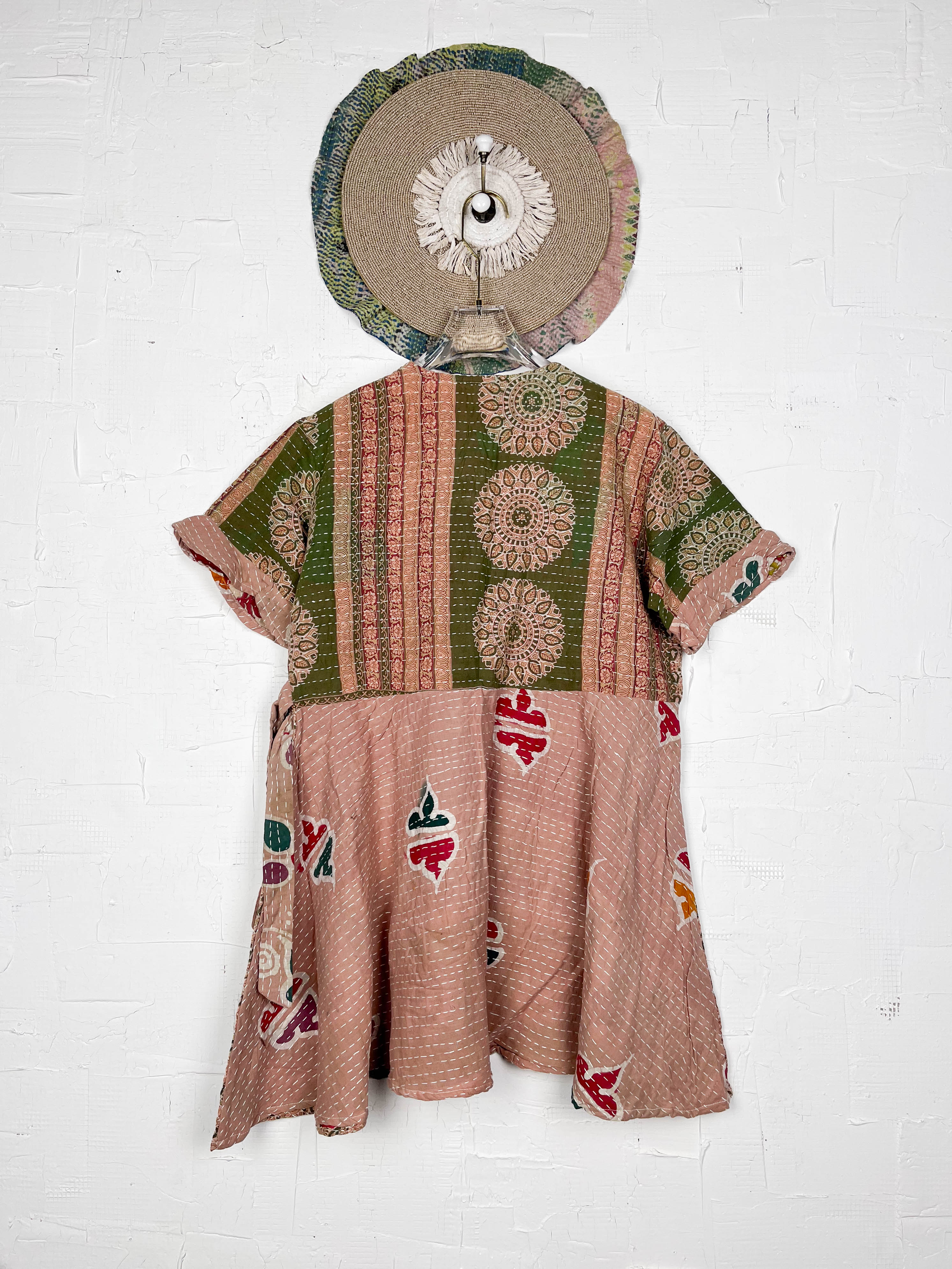 Vintage Kantha Dress - Love Protect Sustain