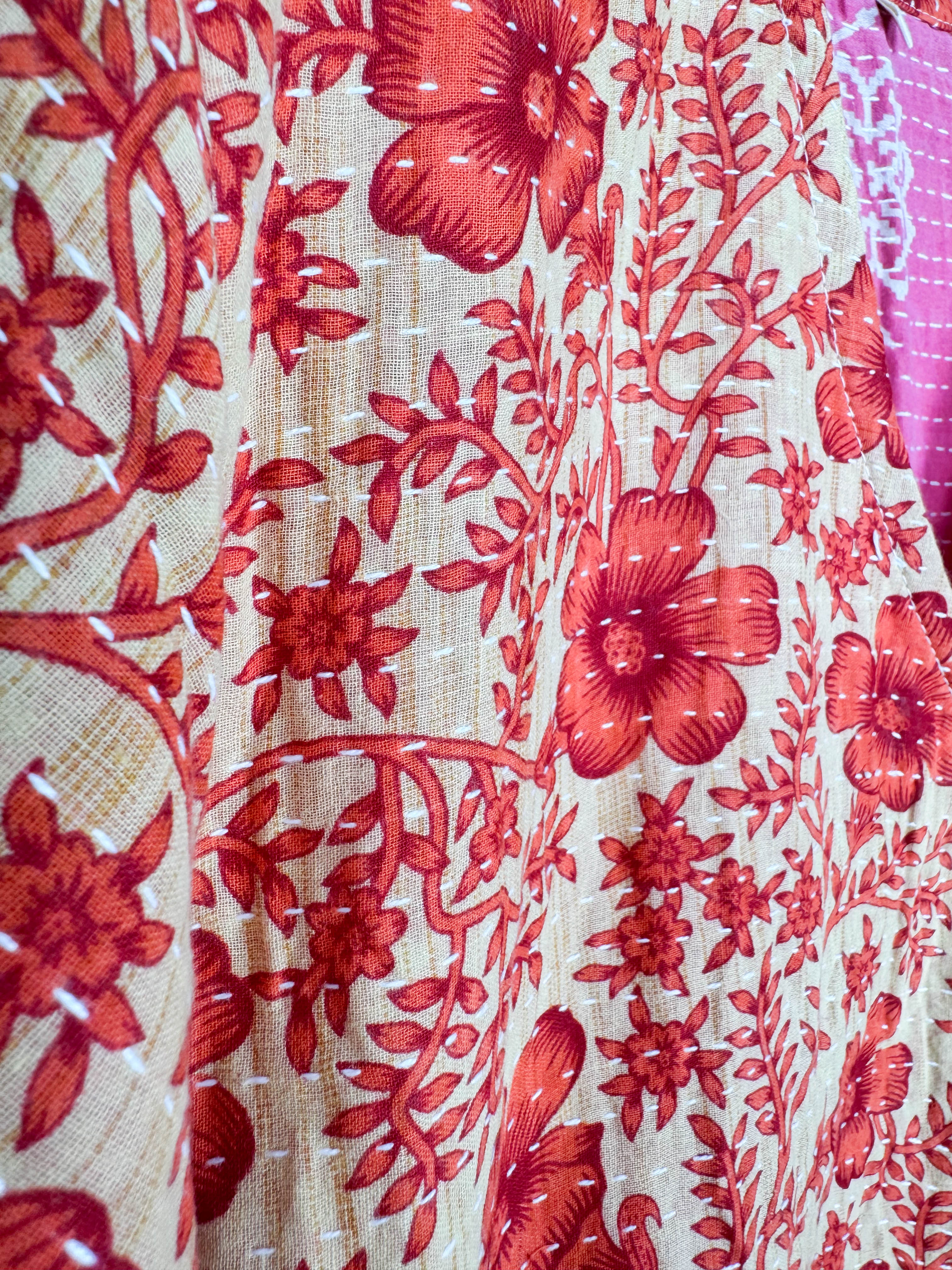 Vintage Kantha Dress - Love Protect Sustain