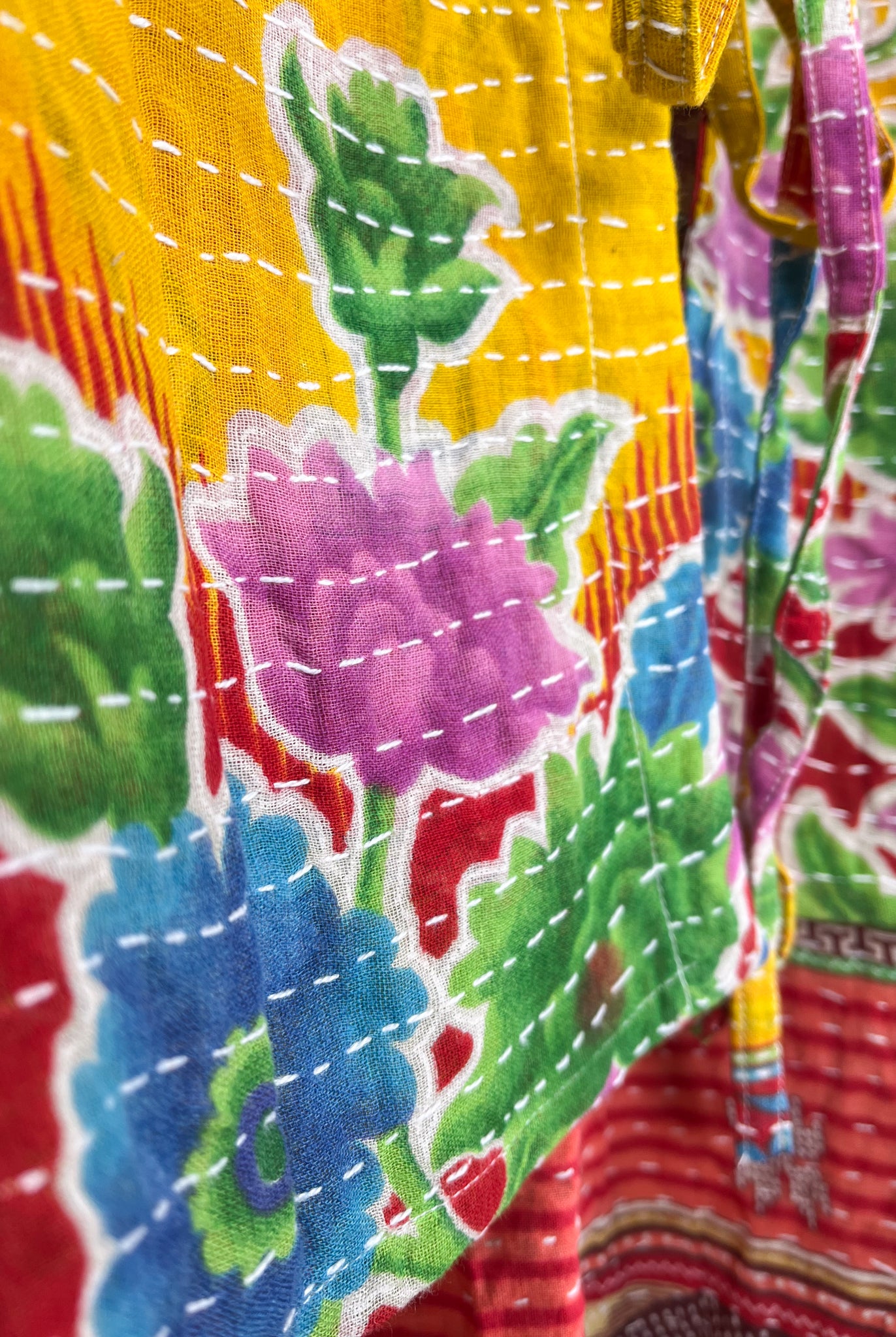 Vintage Kantha Jacket - Love Protect Sustain