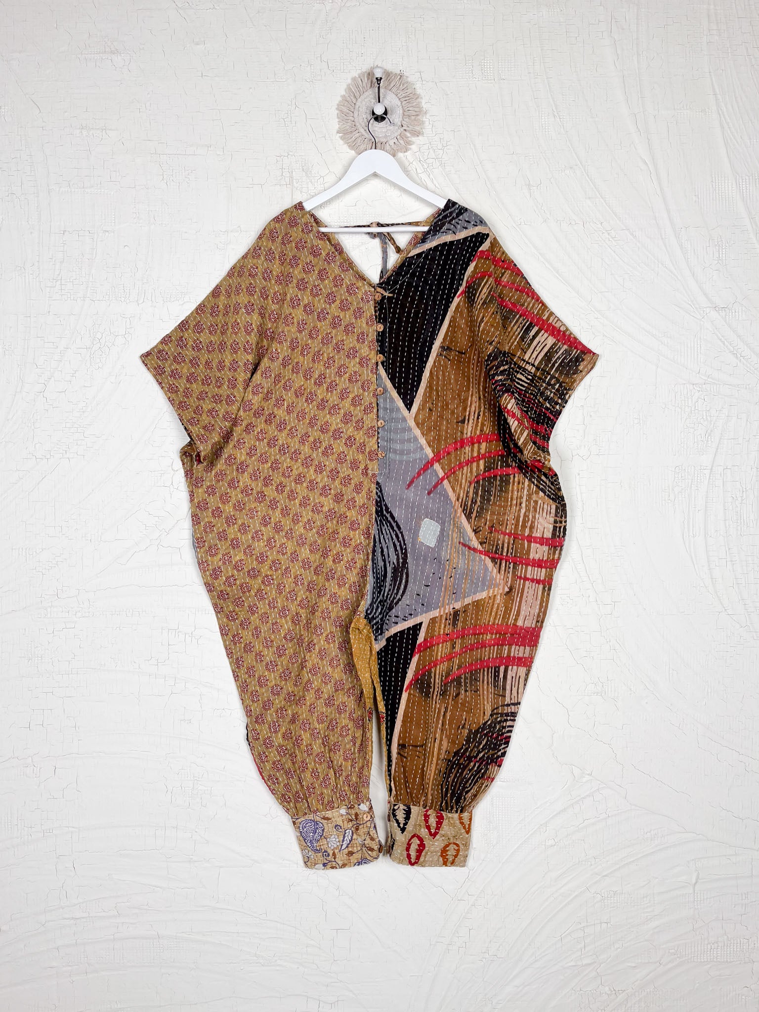 Vintage Kantha Jumpsuit - Love Protect Sustain