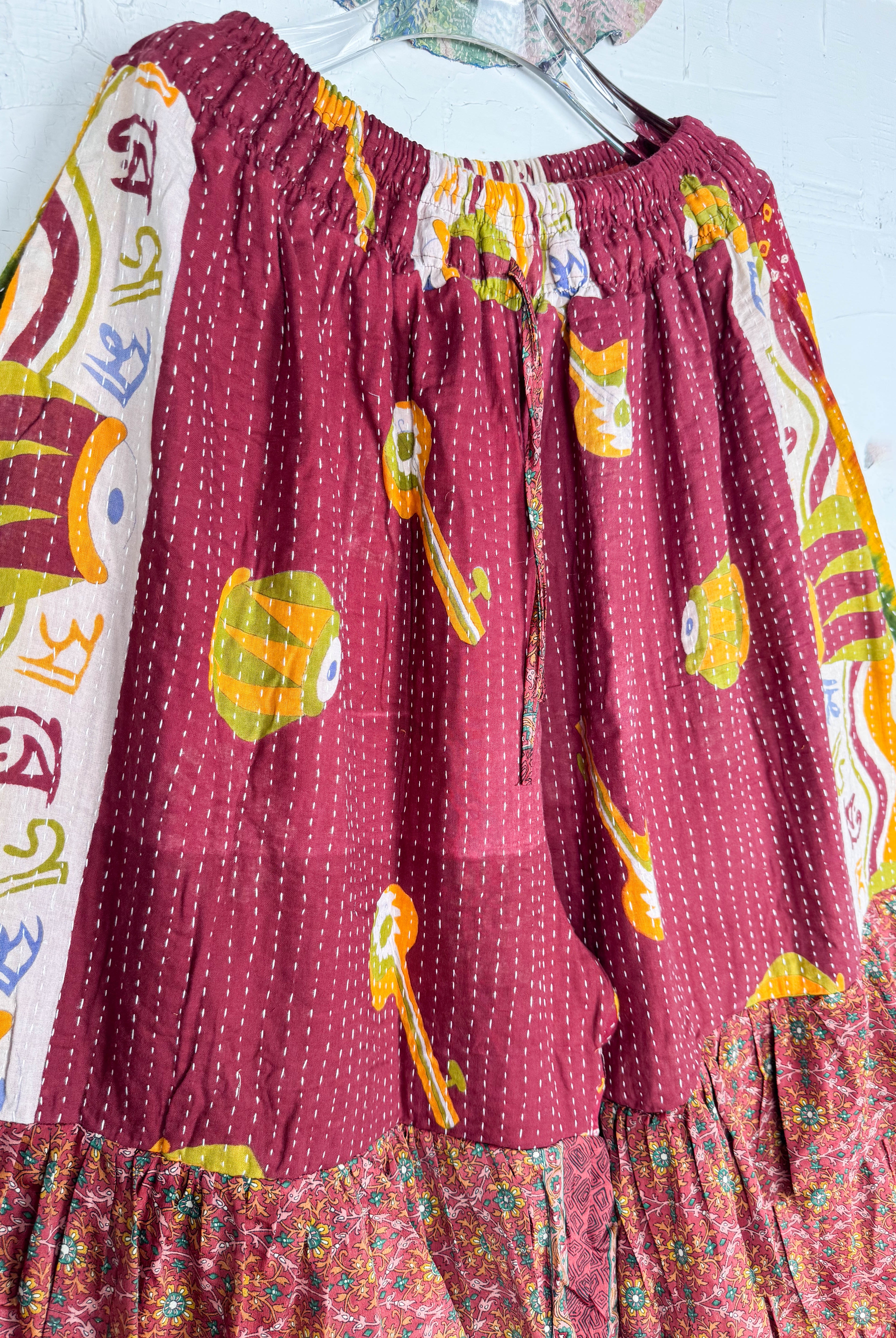 Vintage Kantha Pants - Love Protect Sustain